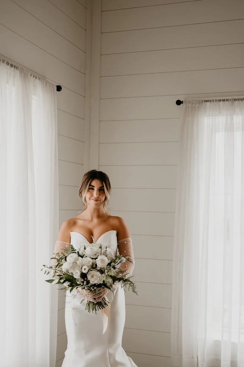 Stunning Bride at Crimson Lane Wedding Venue in Ada, Ohio