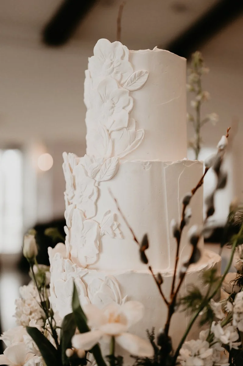 Spencer's Sugar Shop Cake at Crimson Lane Wedding Venue in Ada, Ohio 