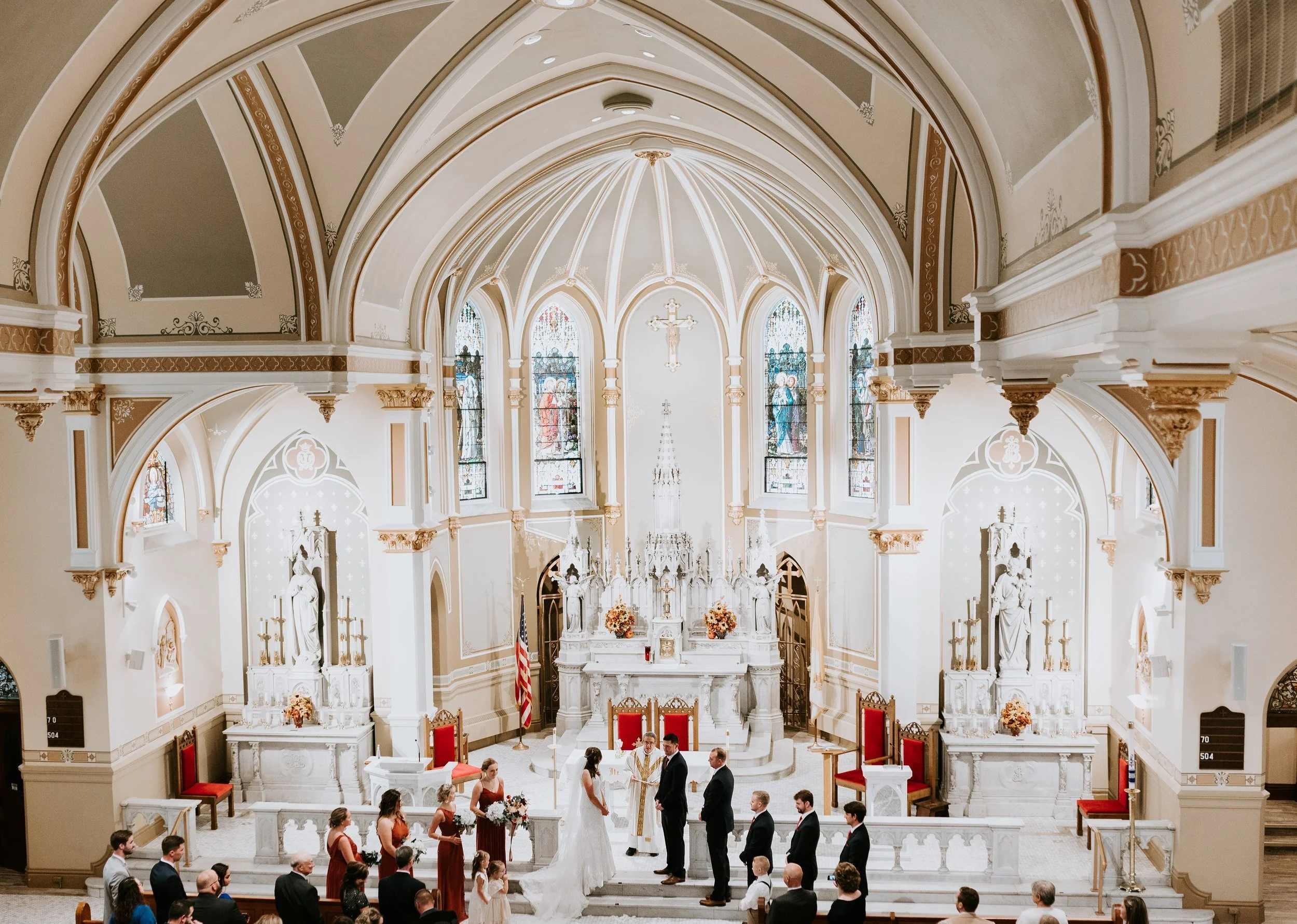 How to Plan a Luxe Ohio Church Wedding