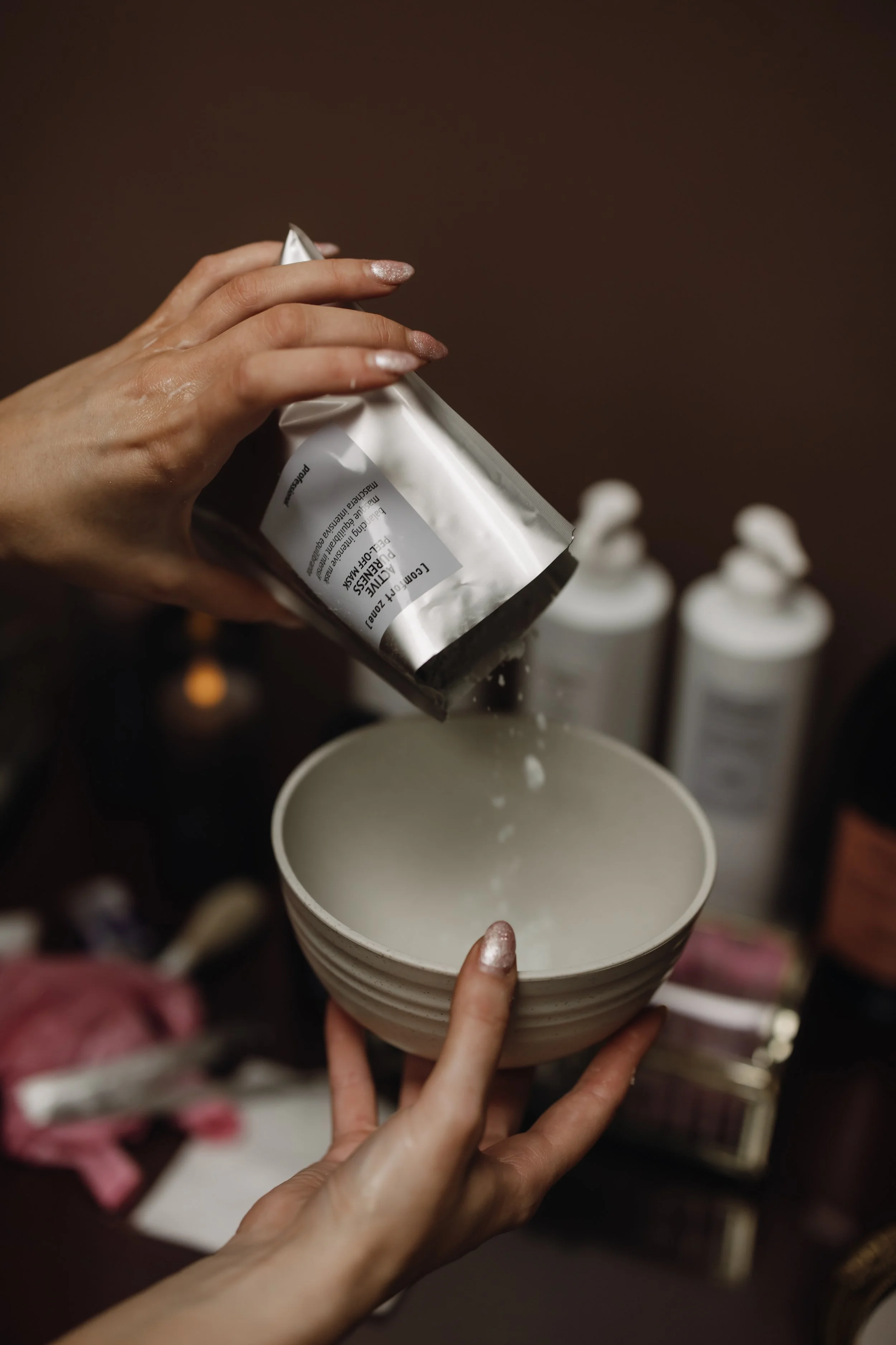 Confident branding portrait of a makeup artist and esthetician created for a personal brand focused on beauty, skincare, and client connection.