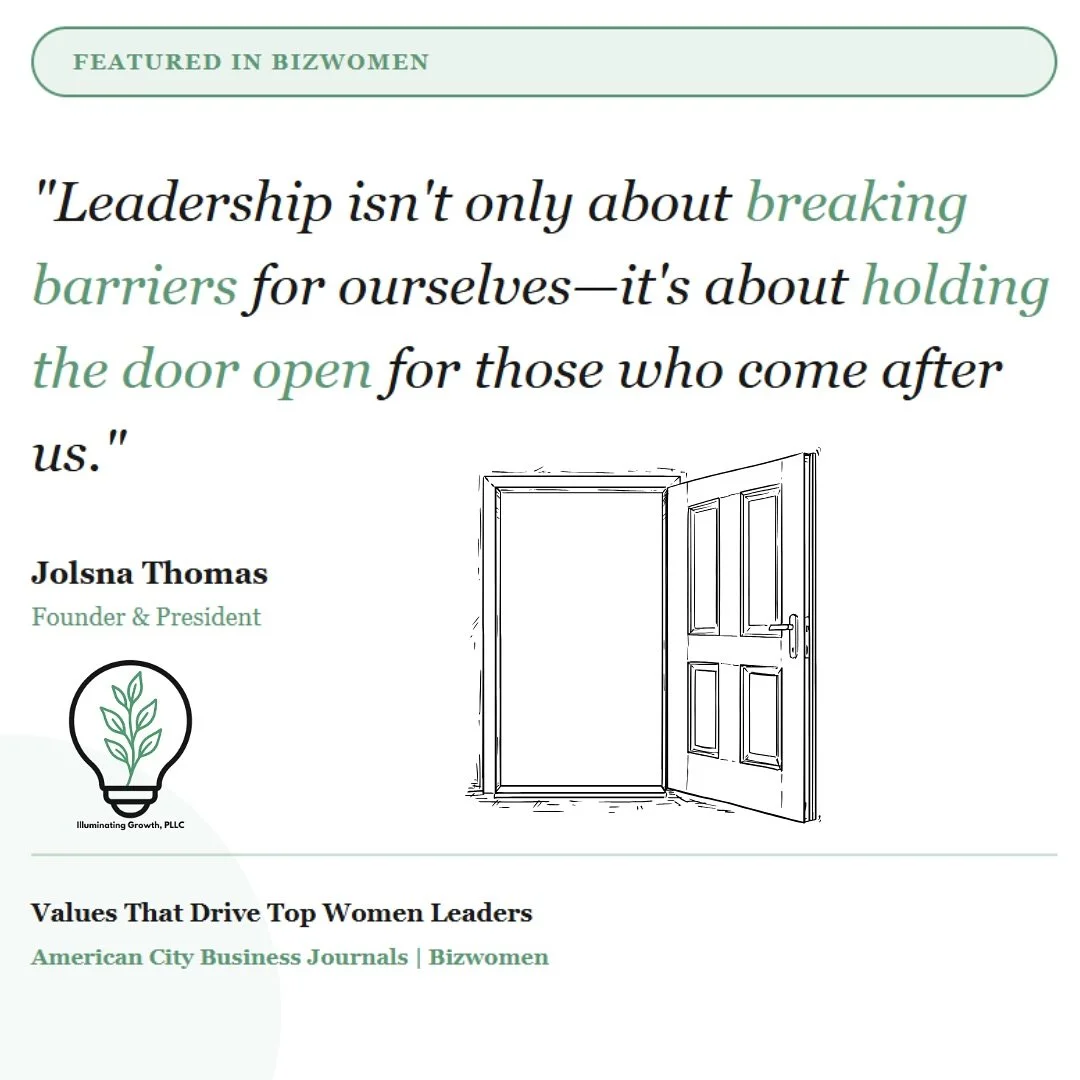 Proud moment! 🌟 Our Founder @jolsnajohnthomas was featured in @the_business_journals discussing the leadership value at our core: intentional inclusivity.
&ldquo;Leadership isn&rsquo;t only about breaking barriers for ourselves&mdash;it&rsquo;s abou