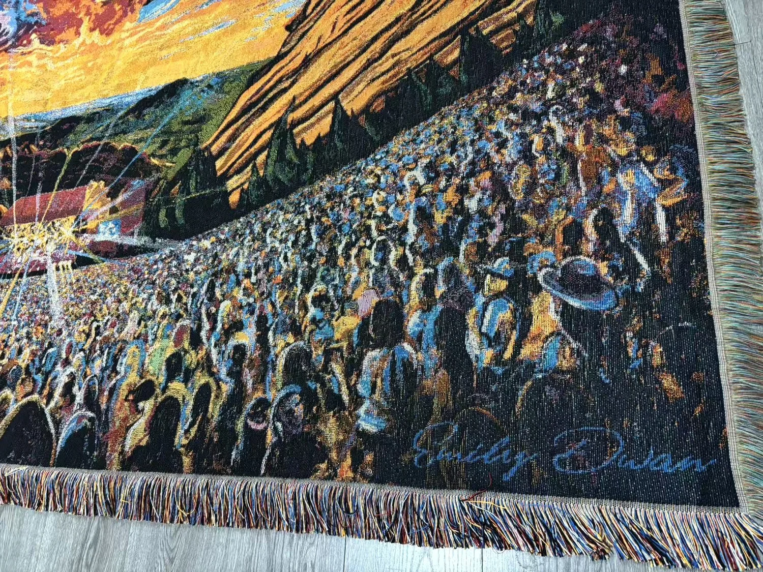 Red Rocks Ampitheatre fine art blanket available now! By Morrison
