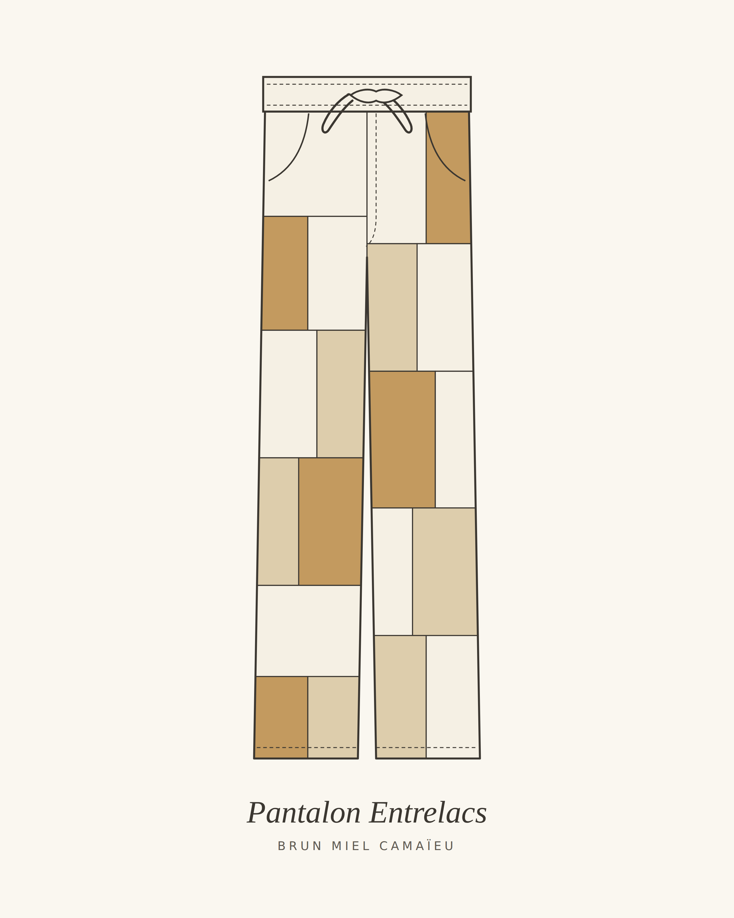 Entrelacs - Le pantalon