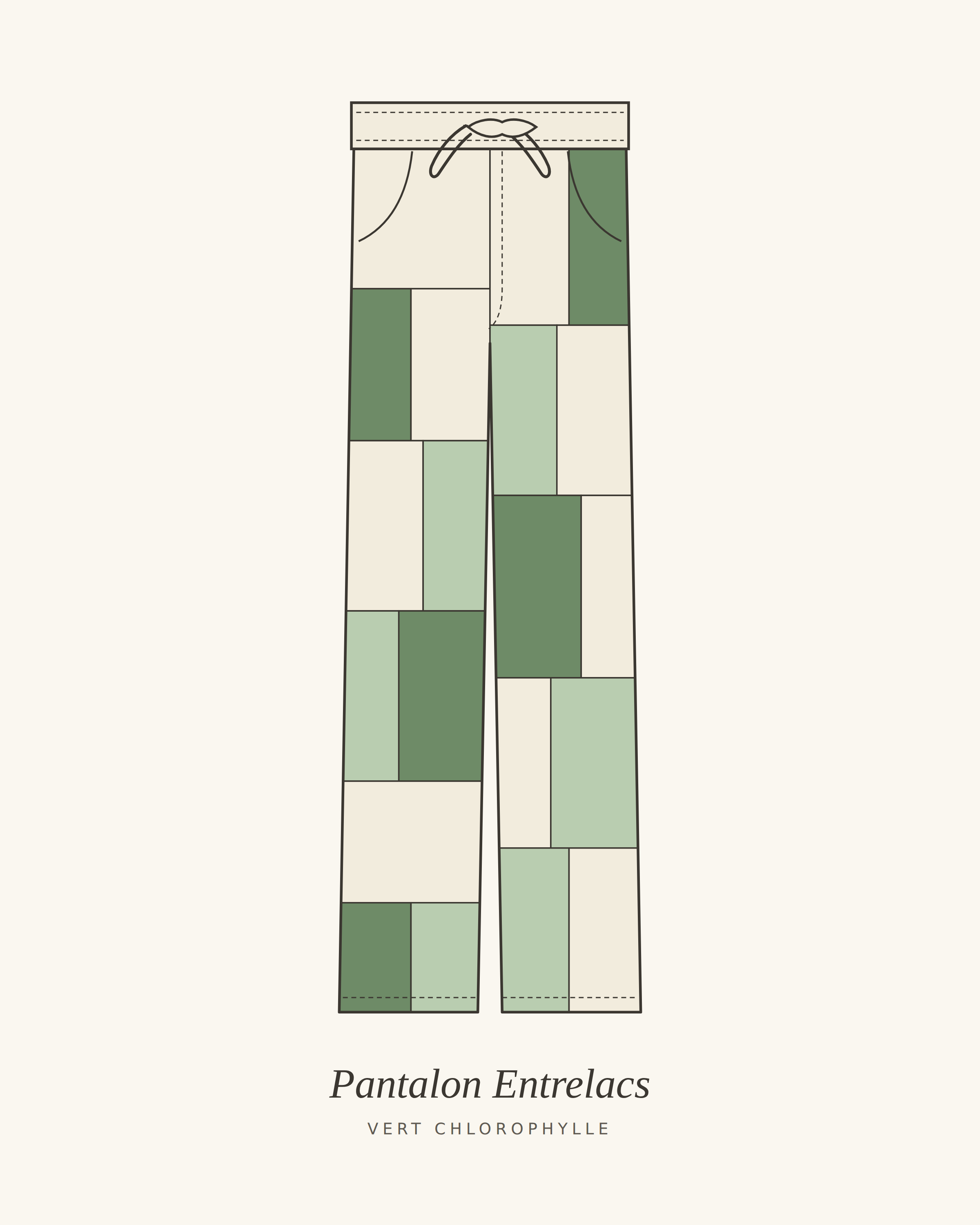 Entrelacs - Le pantalon