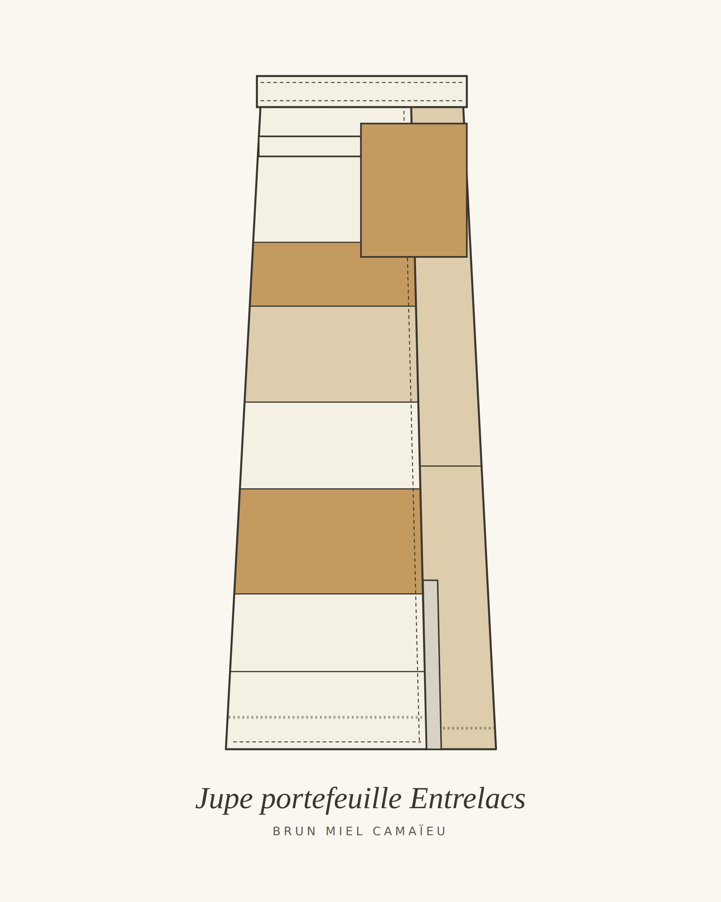 Entrelacs - La jupe