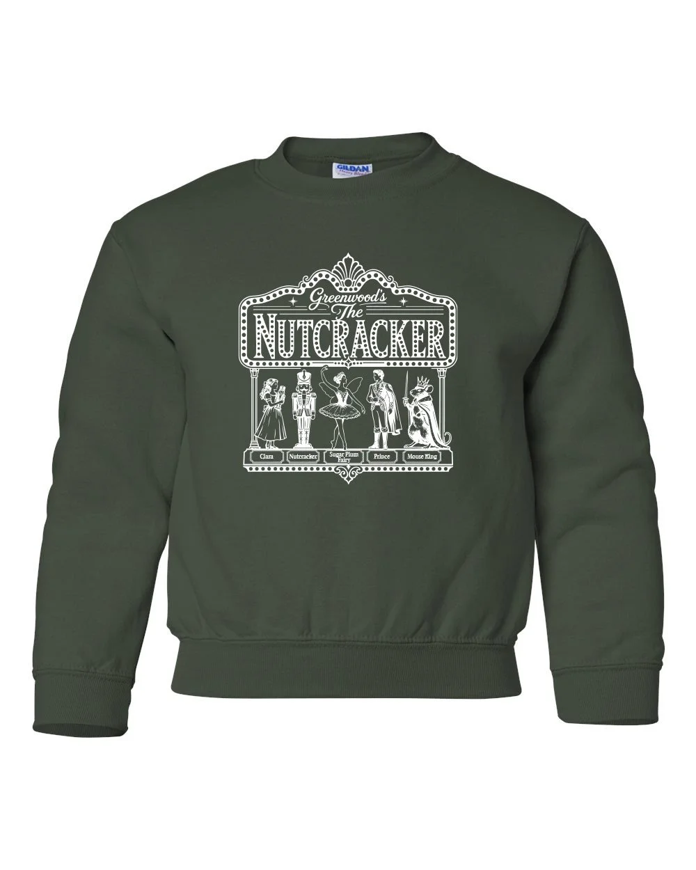 Youth Marque Forest Green SweatShirt.jpg