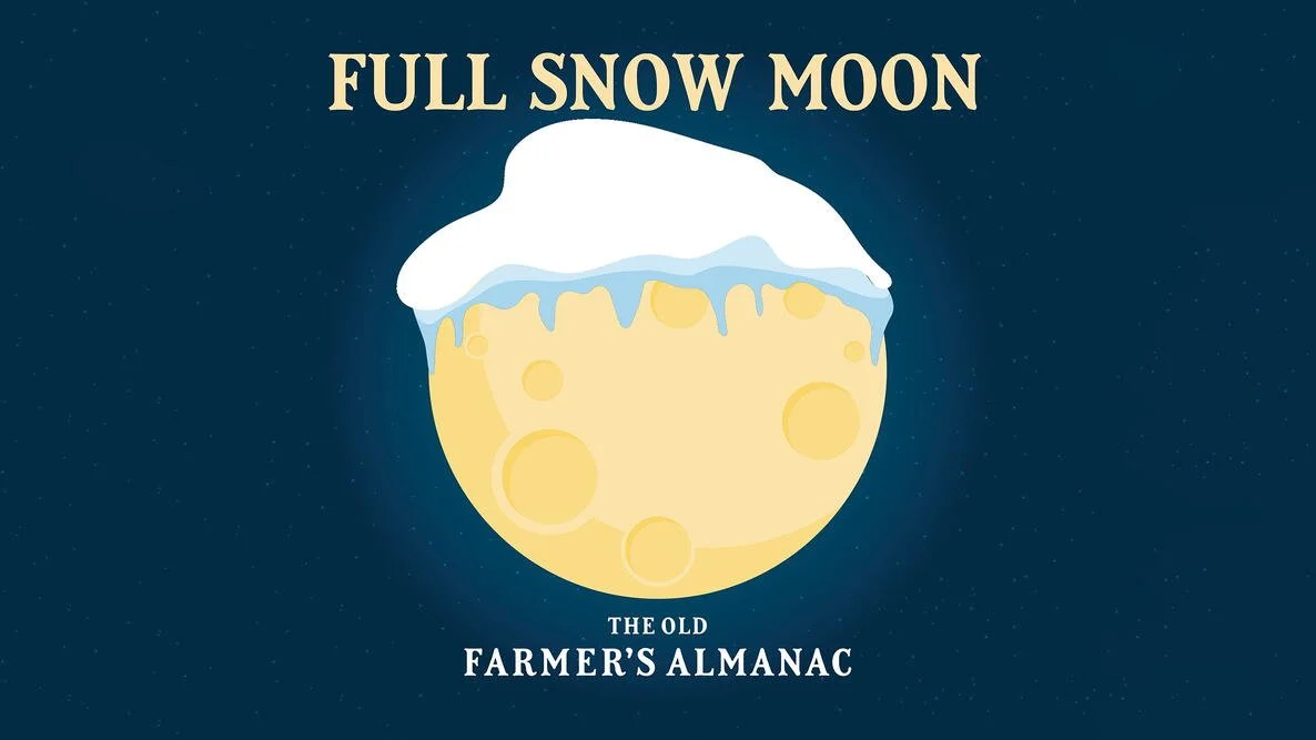 February’s Snow Moon