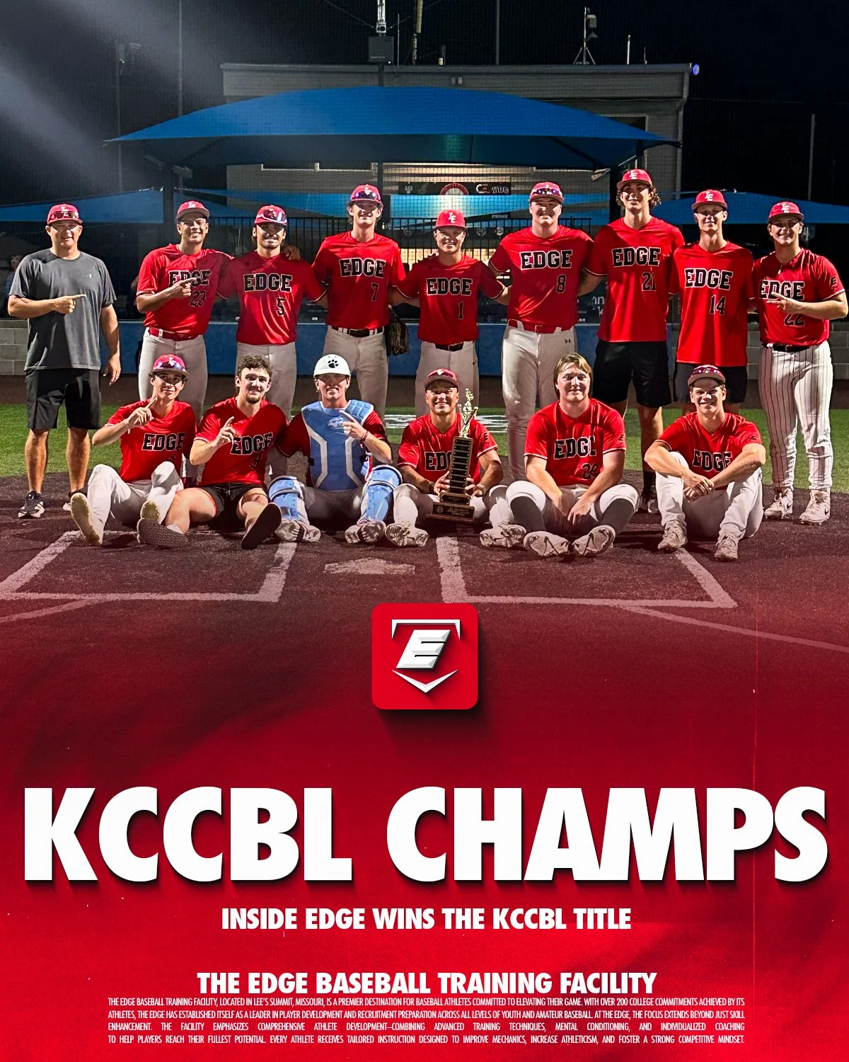 Inside Edge wins KCCBL title