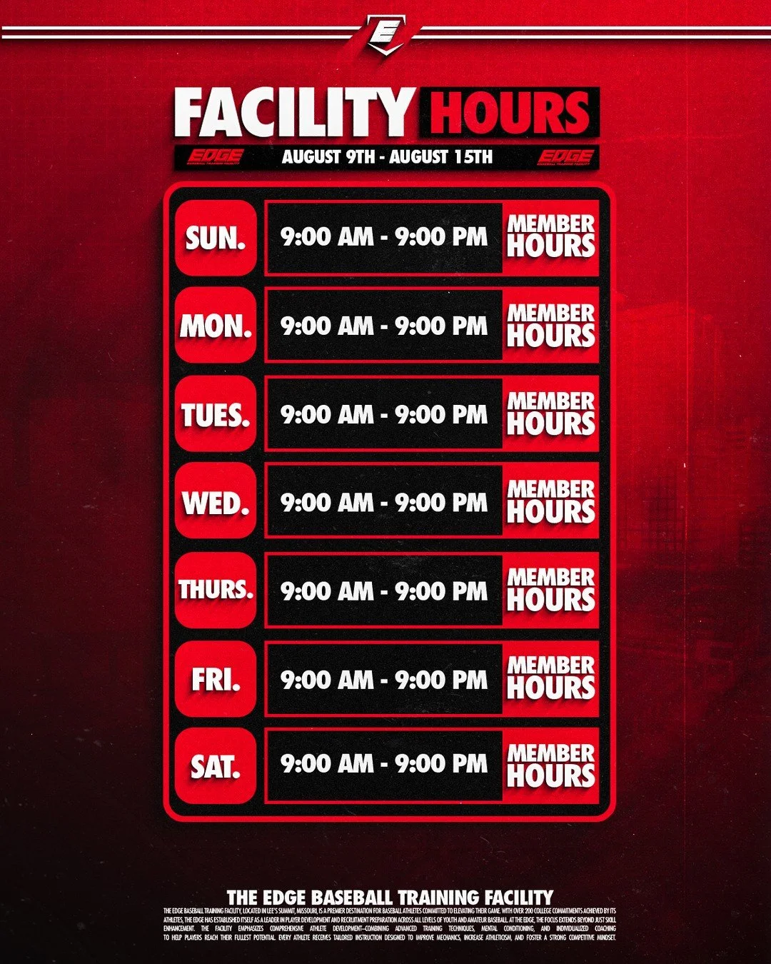 See you out on the turf!

#TheEDGE | #WhySettleForLess
