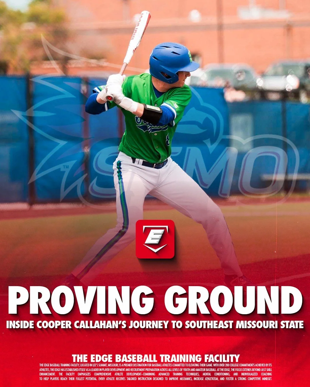 Next stop: Cape Girardeau. 📍

From Blue Springs South to SEMO, Cooper Callahan&rsquo;s journey is proof that commitment to the process pays off.

Read how Cooper unlocked his potential at The EDGE and earned his spot on the D1 stage: https://www.edg