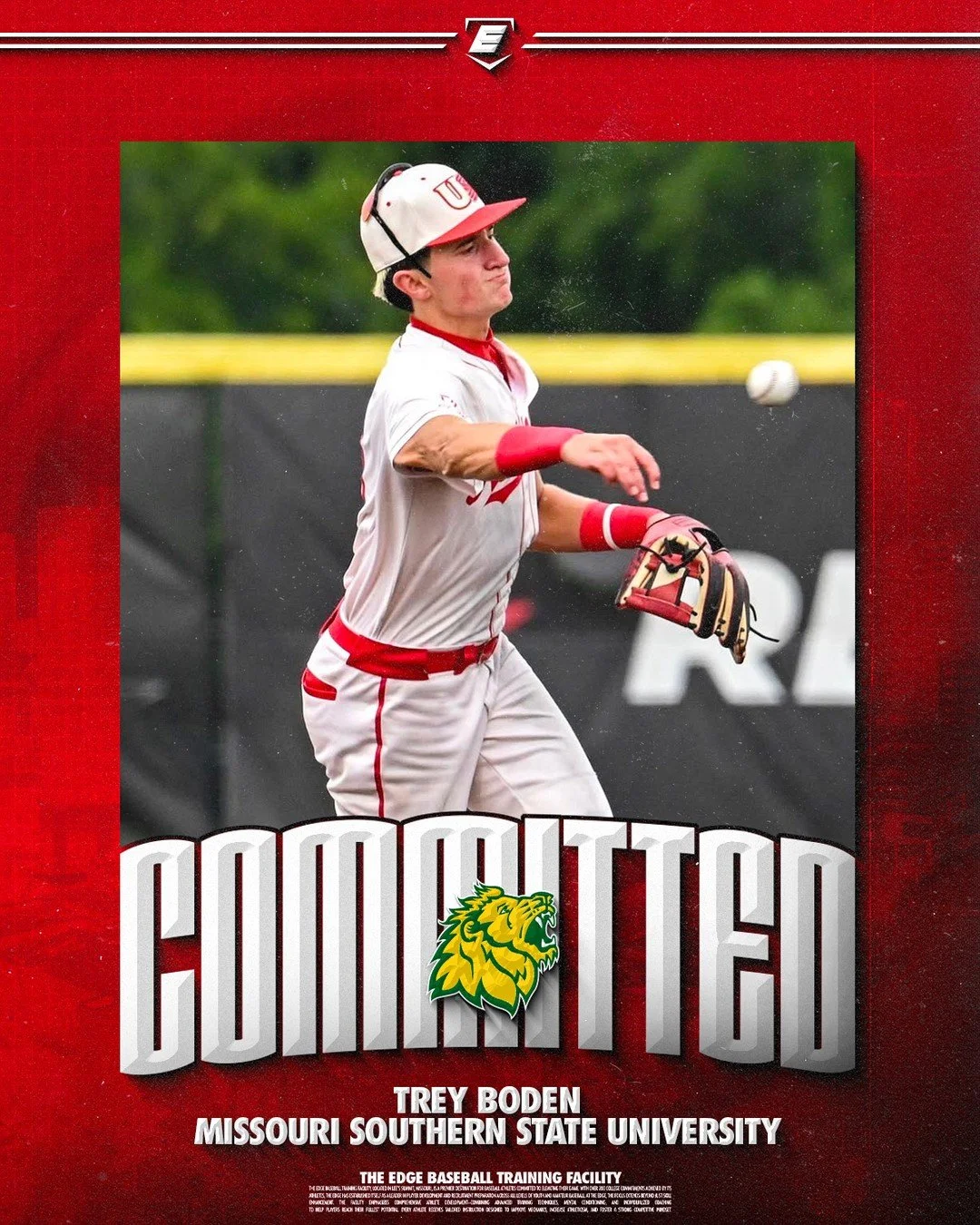 Congratulations to Trey Boden on his commitment to Missouri Southern State University!

#TheEDGE | #WhySettleForLess