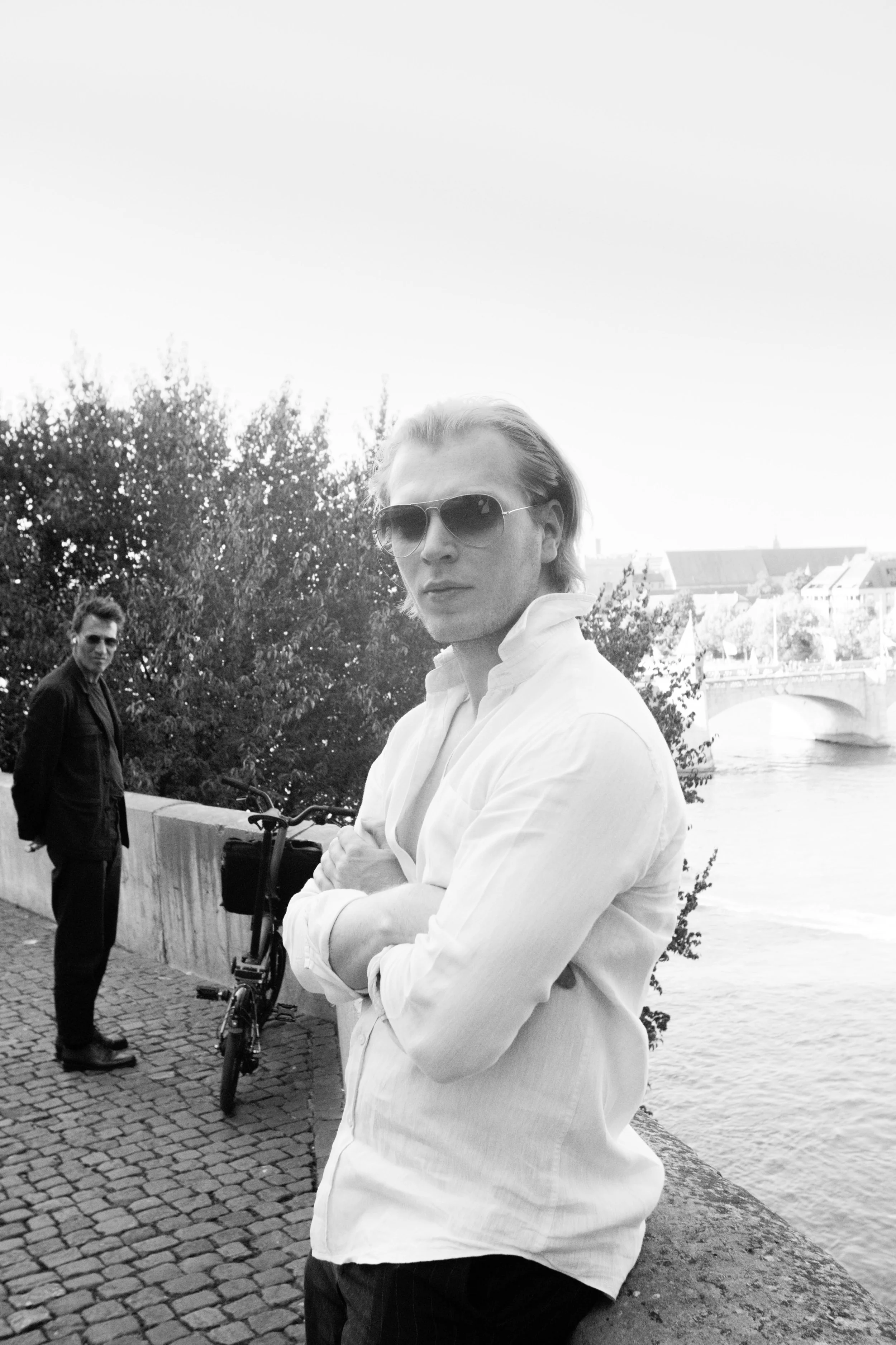Oscar Huyck, Founder and Creative Director of M+A Studio, photographed in Basel, Switzerland