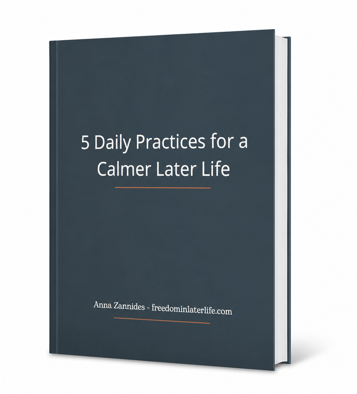 5 Daily Practices for a Calmer Later Life cover
