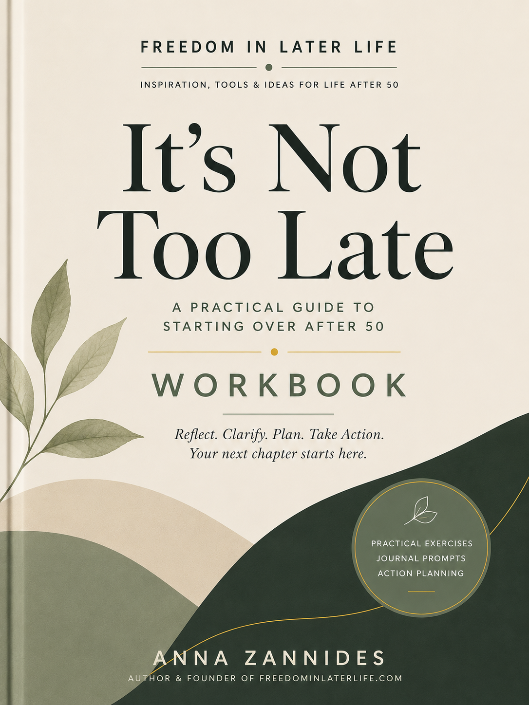 Its Not Too Late Workbook cover