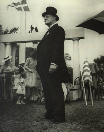 Mayor Judson L. Bannister at the 1945 Fair