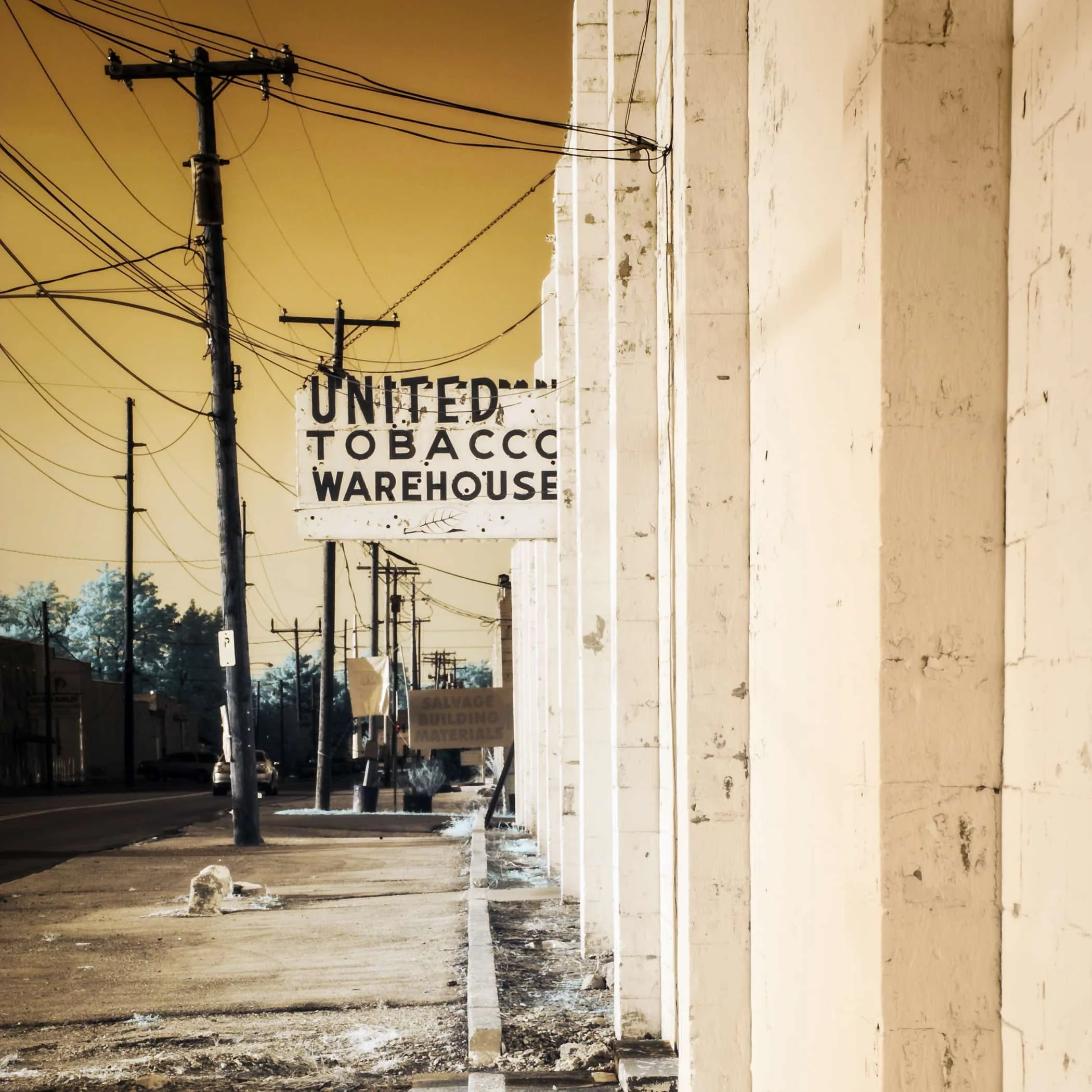 United Tobacco Warehouse Twilight | Kentucky Industrial Heritage Infrared Art Limited Edition