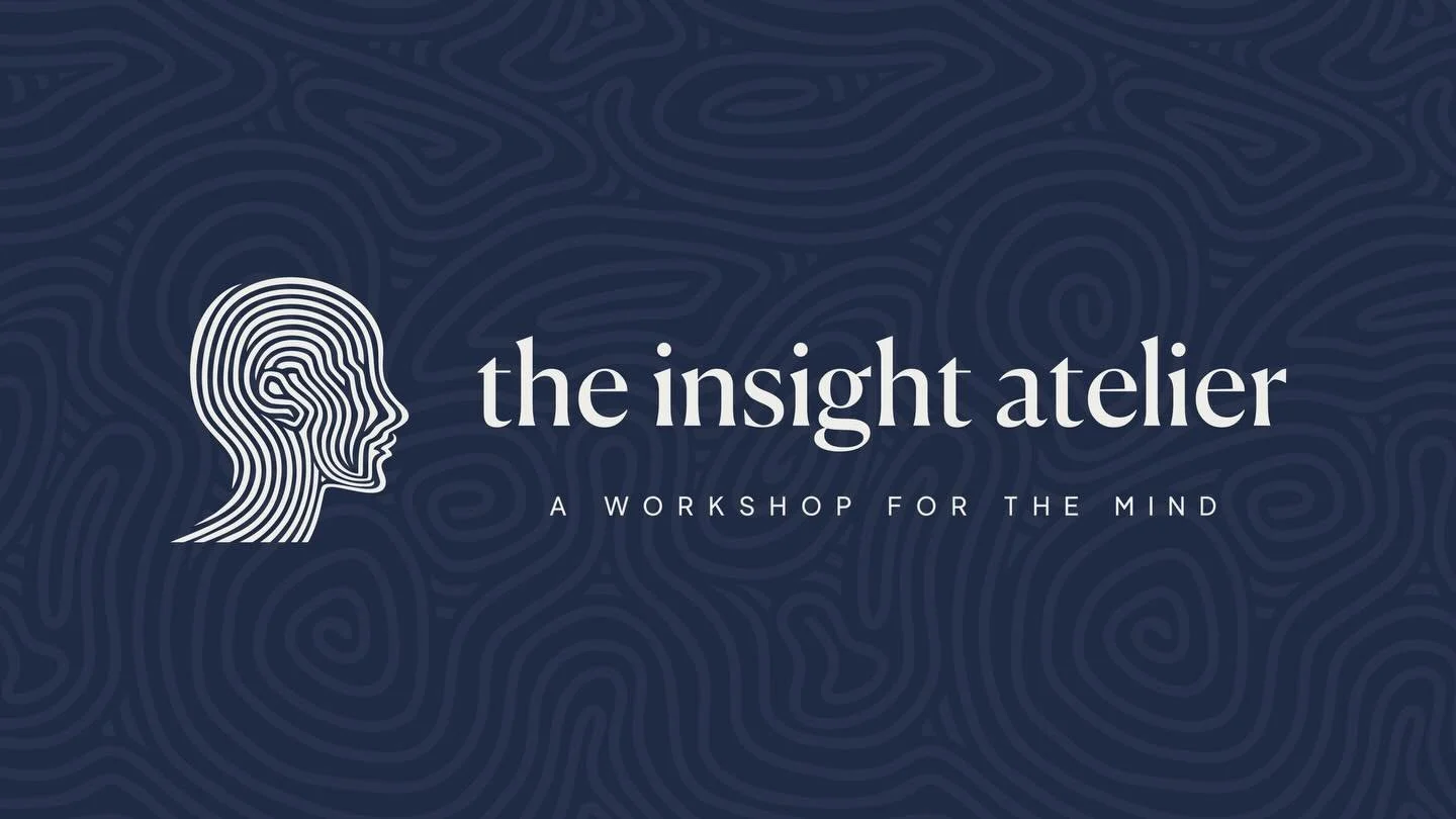 Welcome to The Insight Atelier.
An atelier is a workshop&mdash;a place of craft, intention, and creation. Here, we approach mental health the same way.
Here, therapy is both a science and an art.
We slow things down.
We make room for reflection.
We w