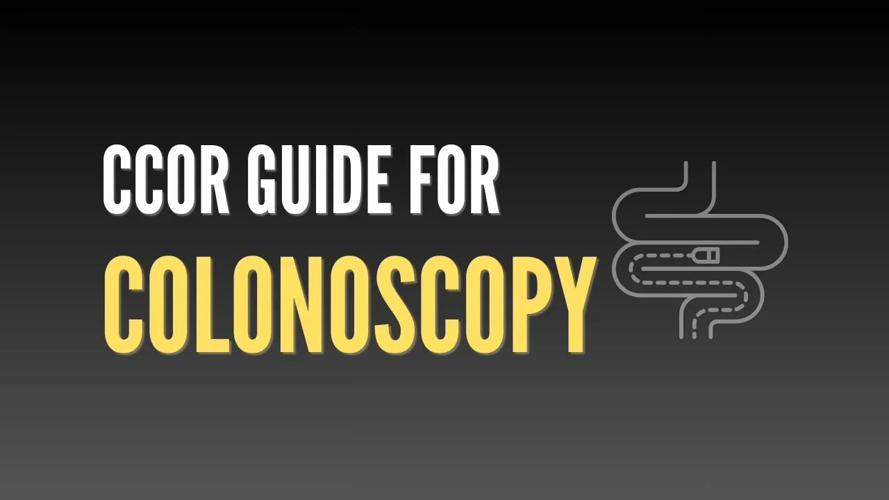 CCOR Guide for Colonoscopy