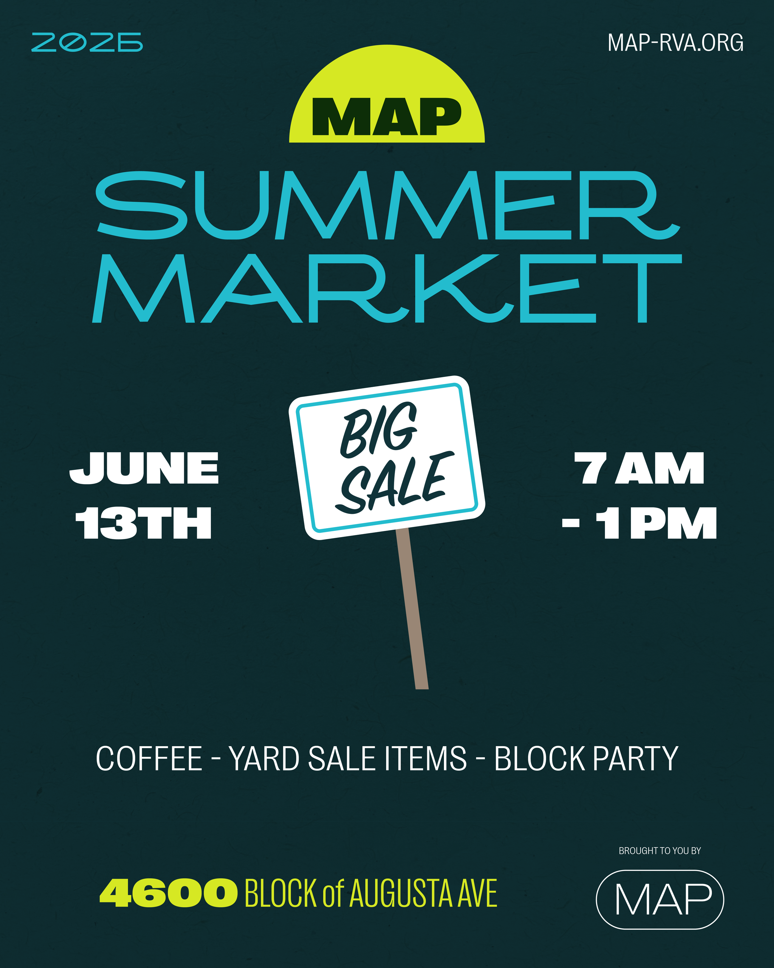 Yard Sale + Farmer's Market