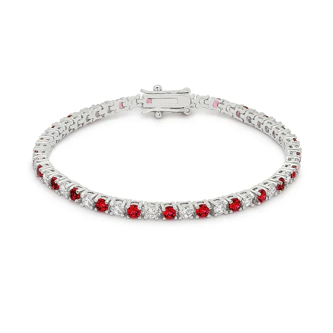 Ruby Red Bracelet