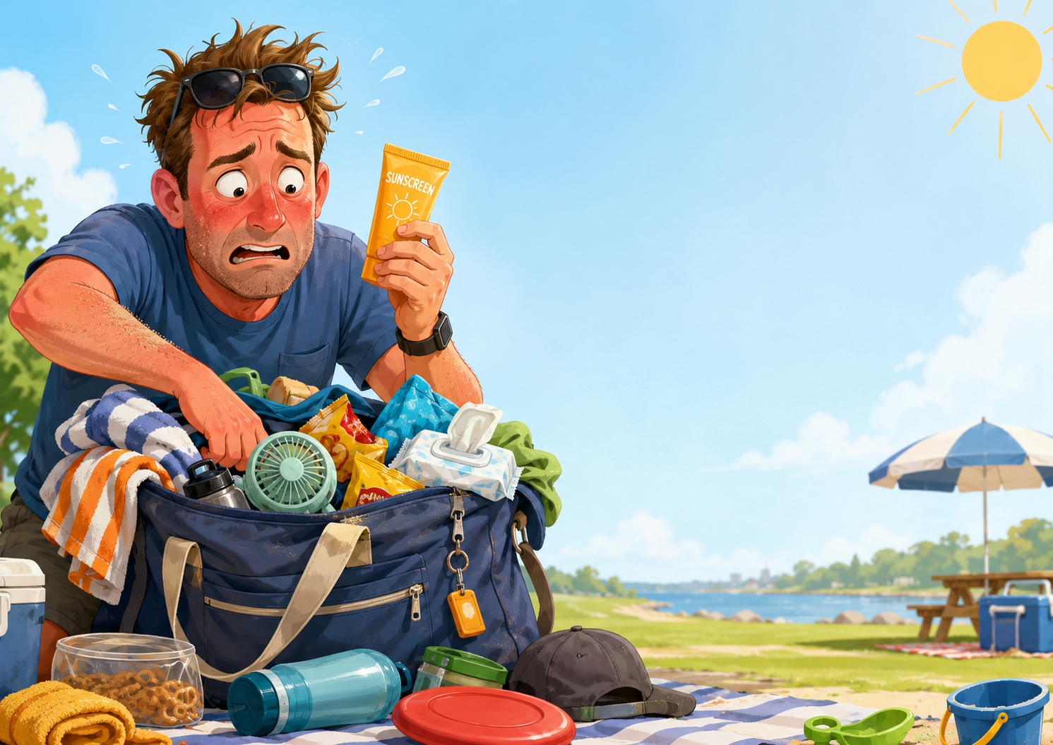 Summer Dad Reminder: Don’t Forget the Sunscreen