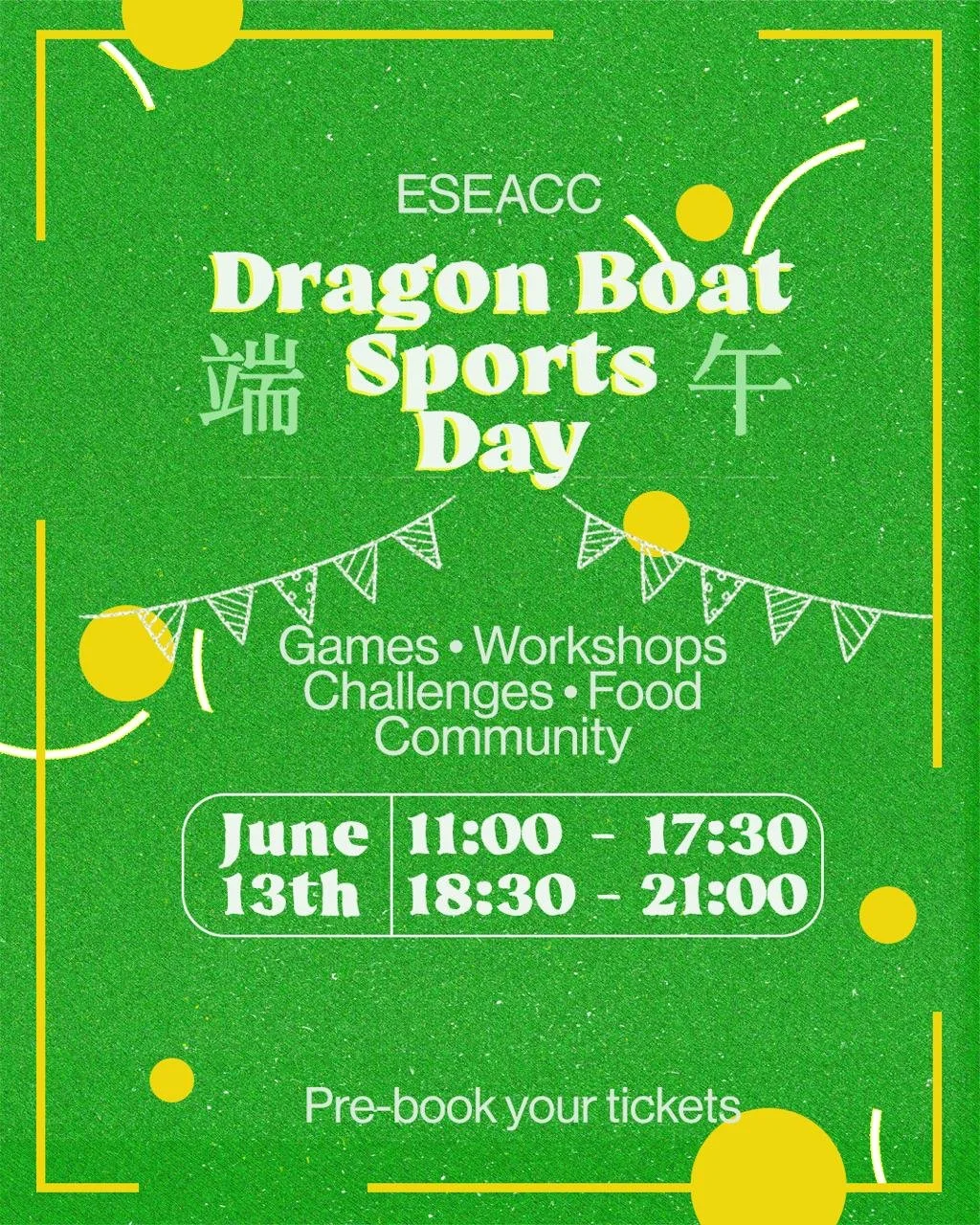 Dragon Boat Sports Day at ESEACC
