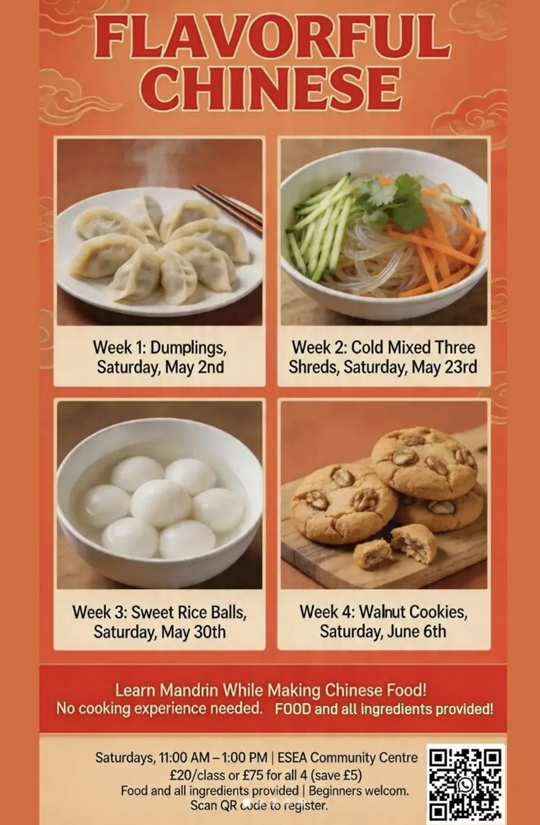 Flavourful Chinese Cooking Workshop & Mandarin Class