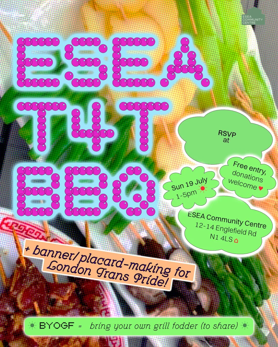 ESEA T4T BBQ + Banner Making Session