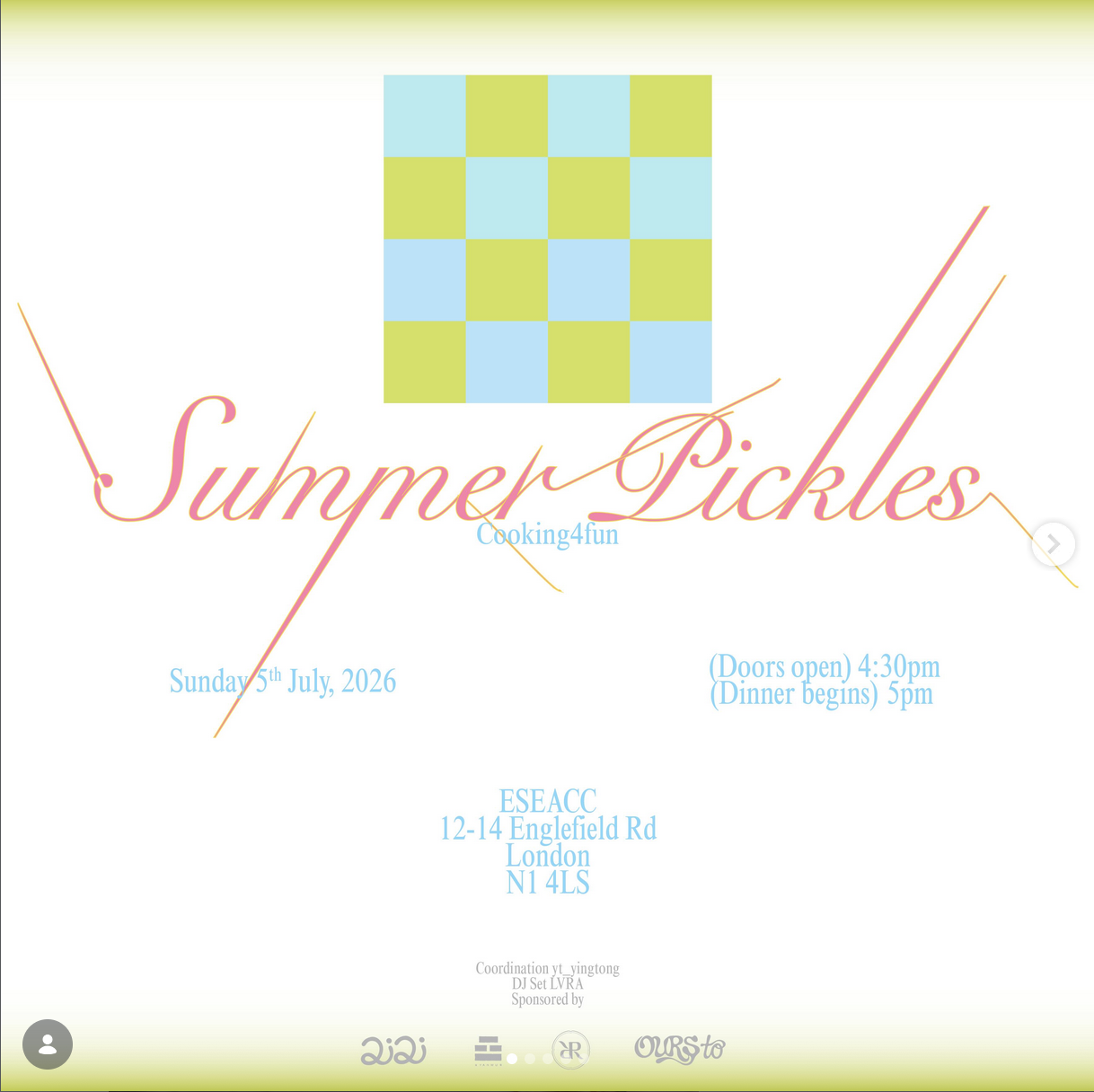 Cooking 4 Fun Summer Pickles Supper Club