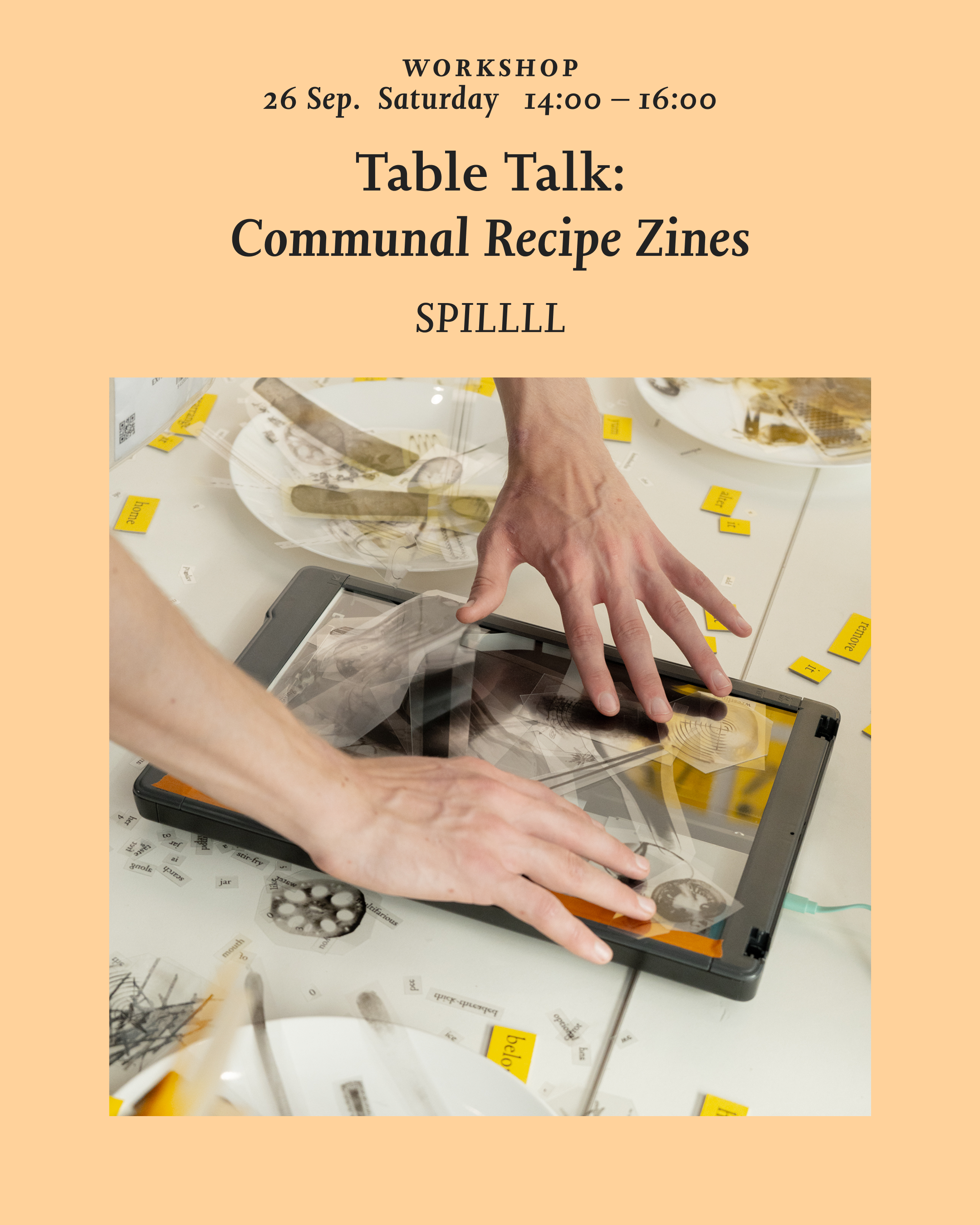 Table Talk: Communal Recipe Zines
