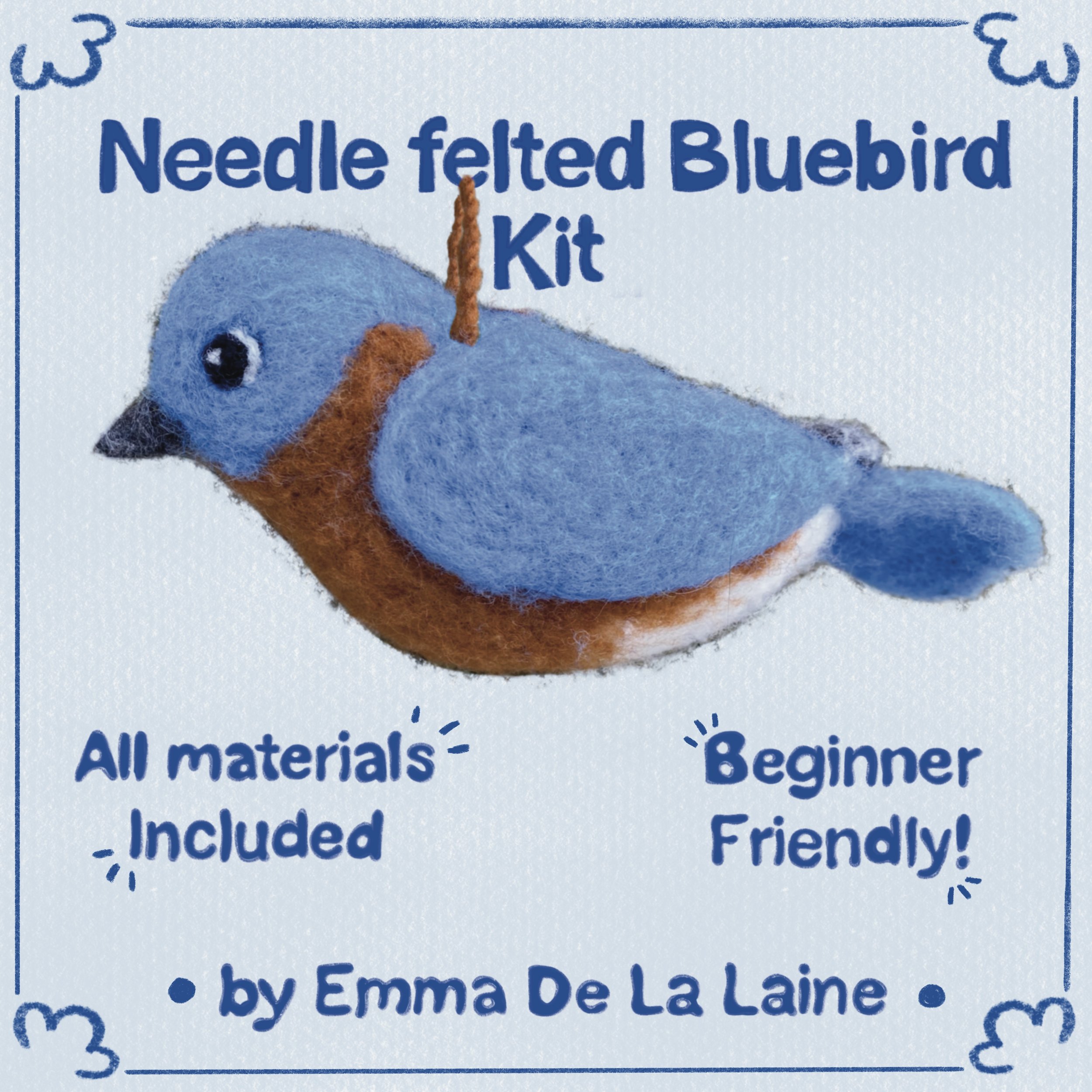 Bluebird Felting Kit