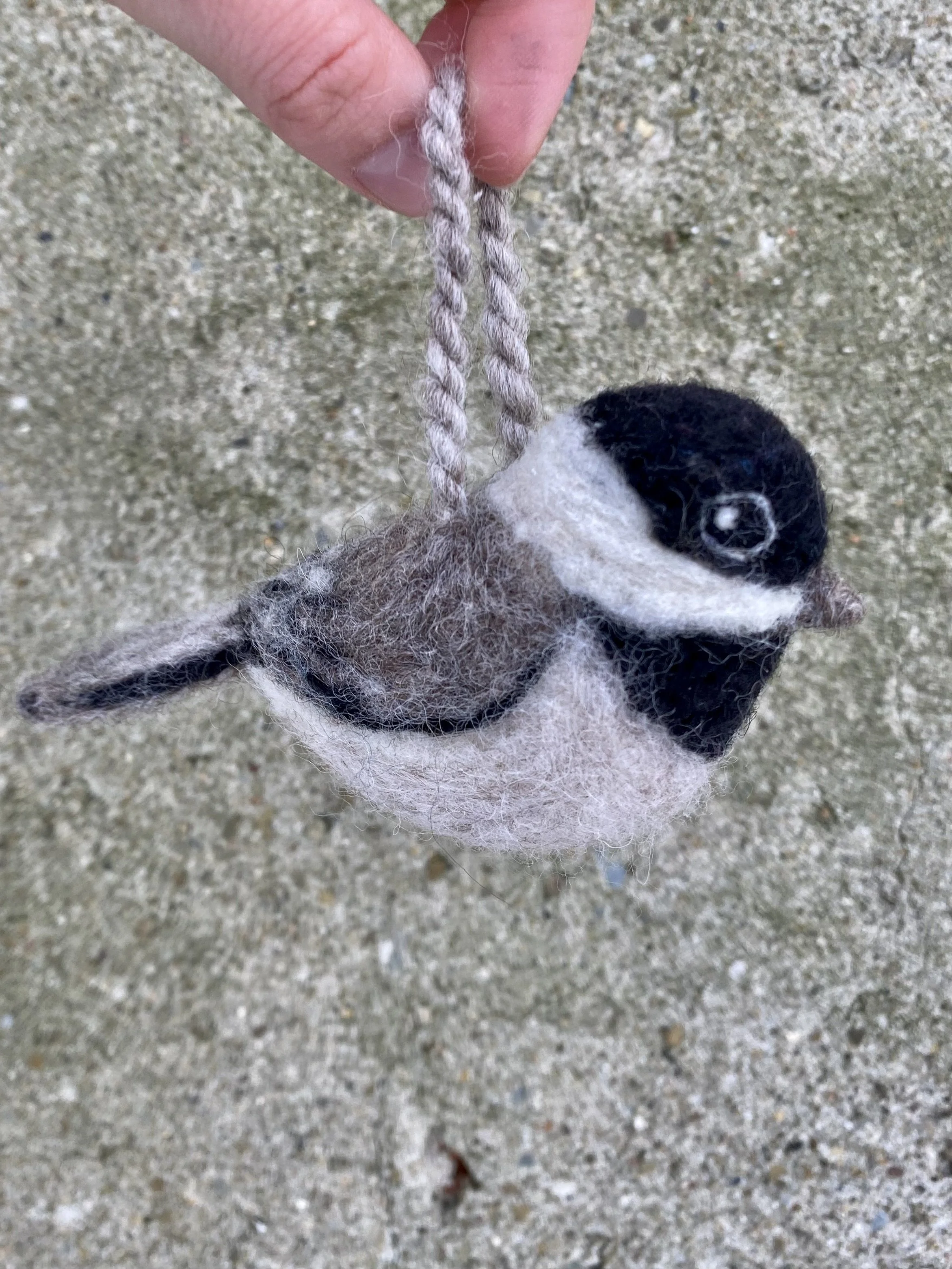 Chickadee ornament