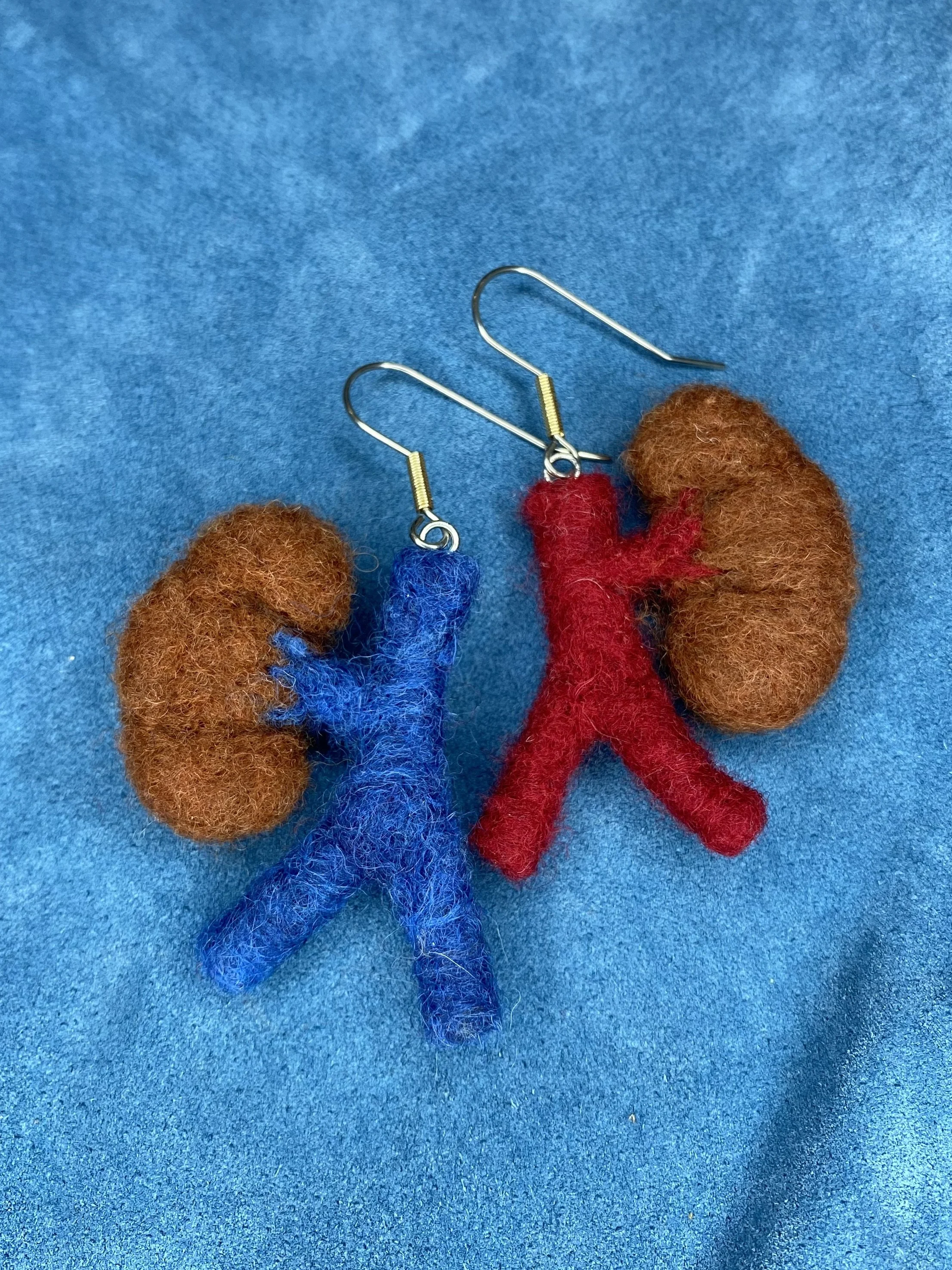 Kidney earrings