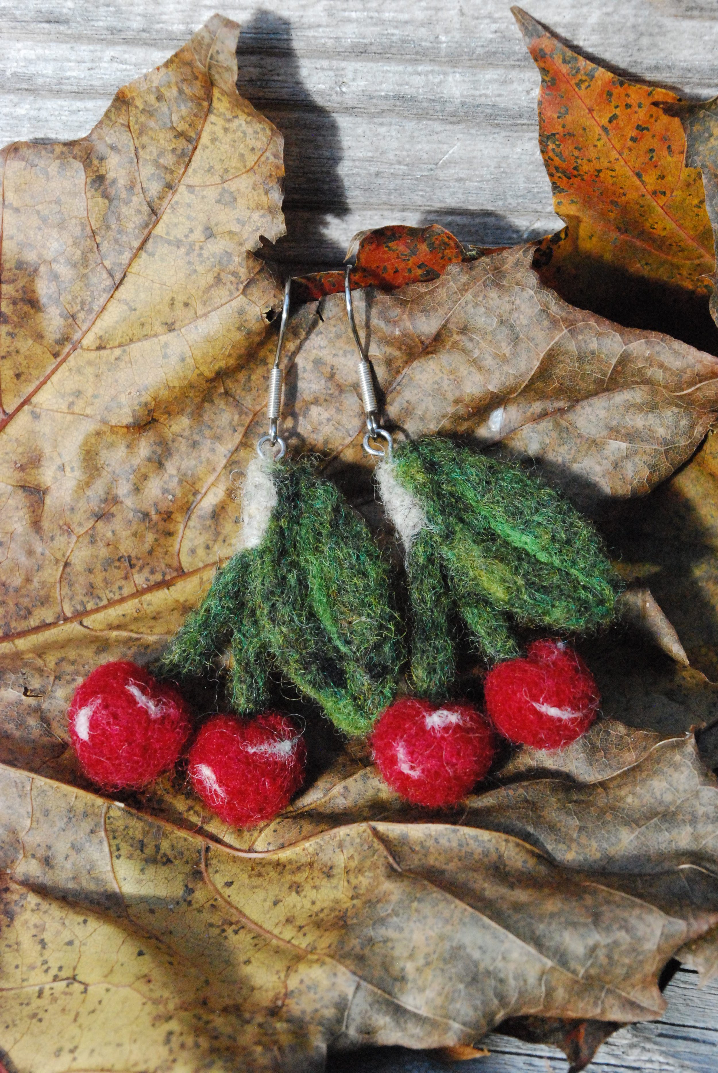 Cherry earrings