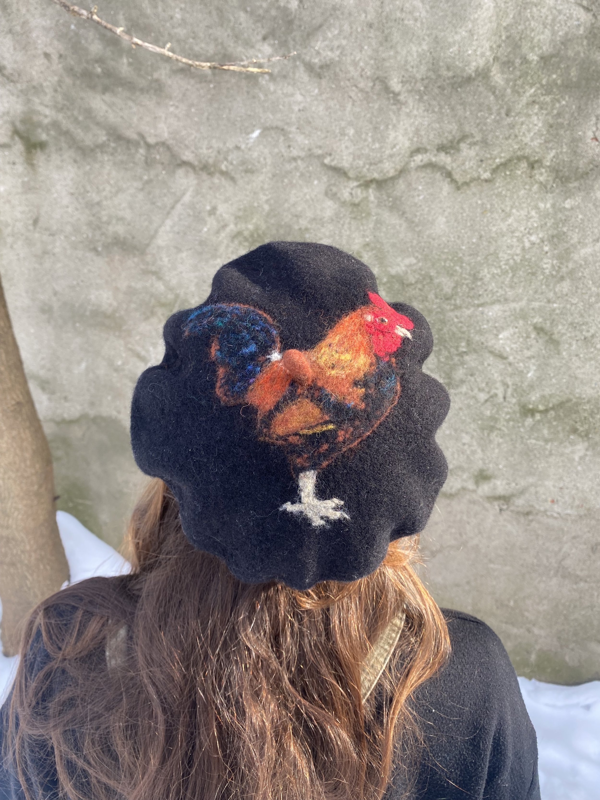 Rooster beret