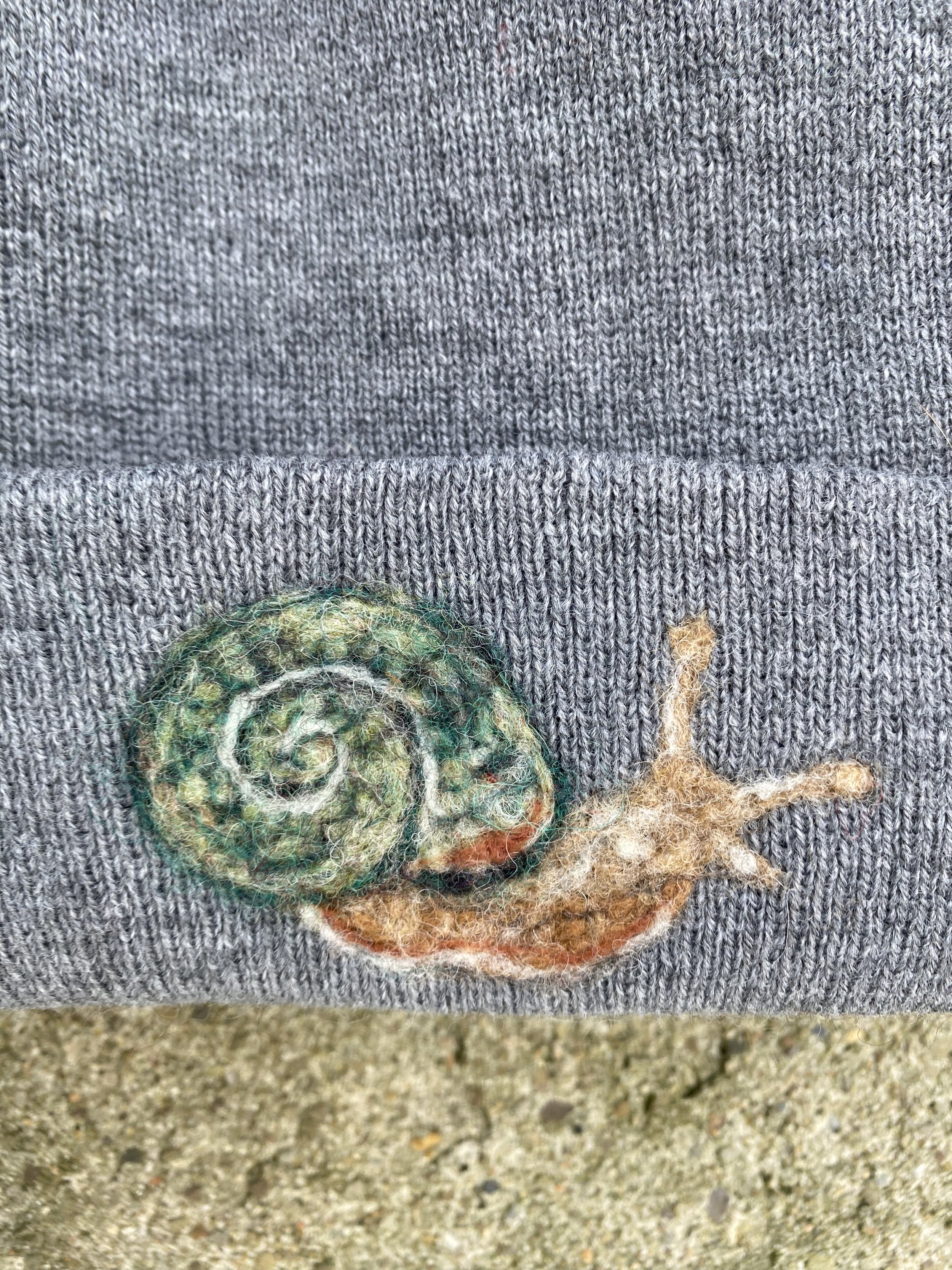 Snail beanie