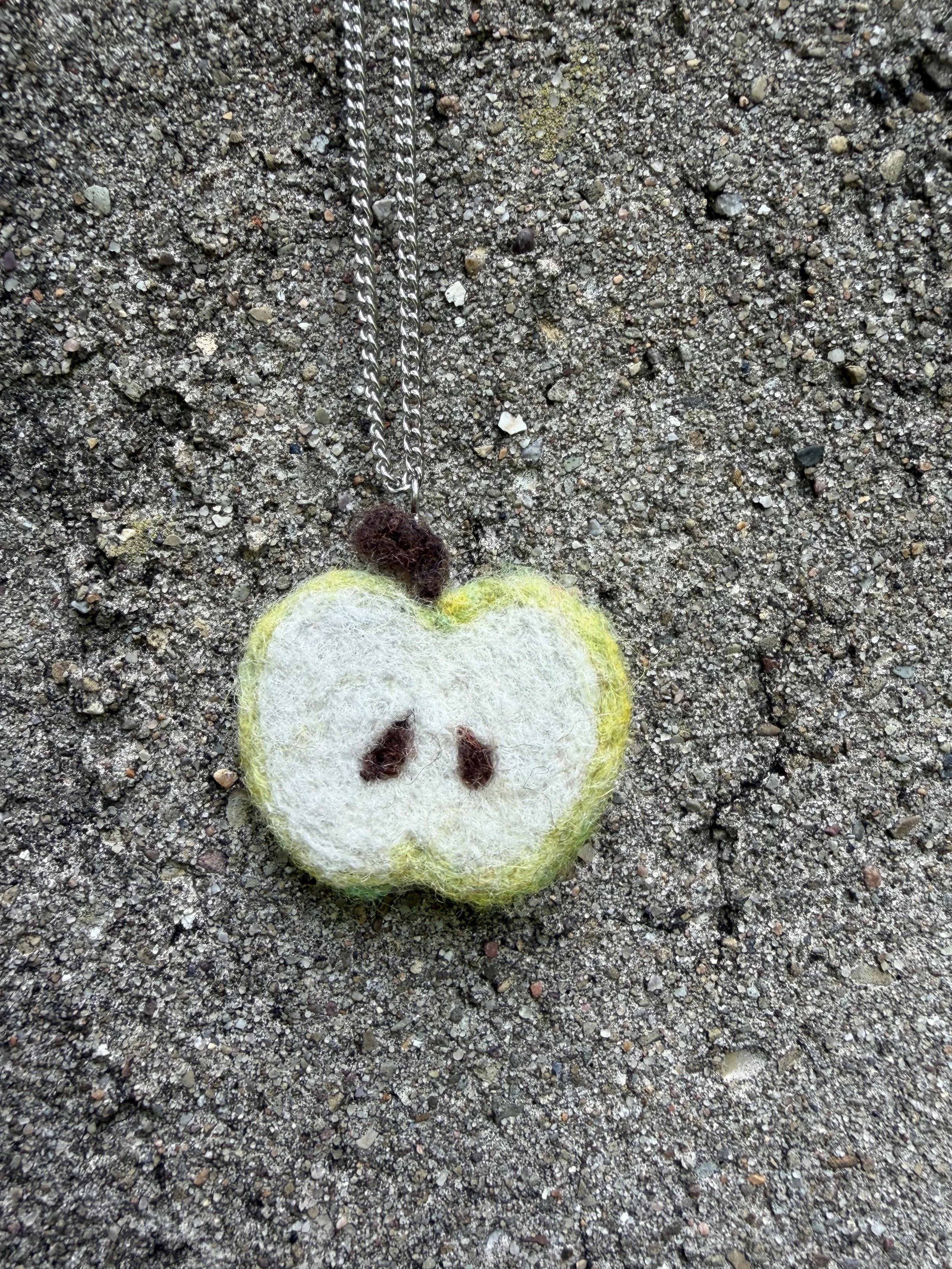 Apple necklace