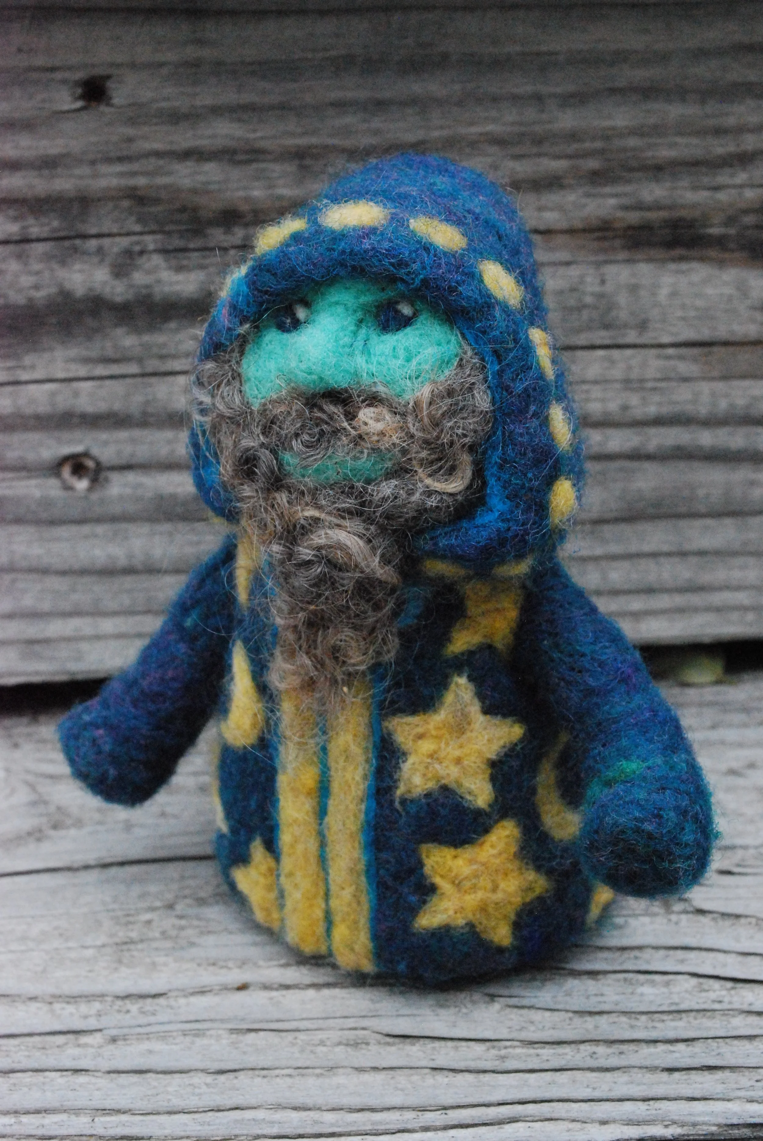 Wizard with posable arms