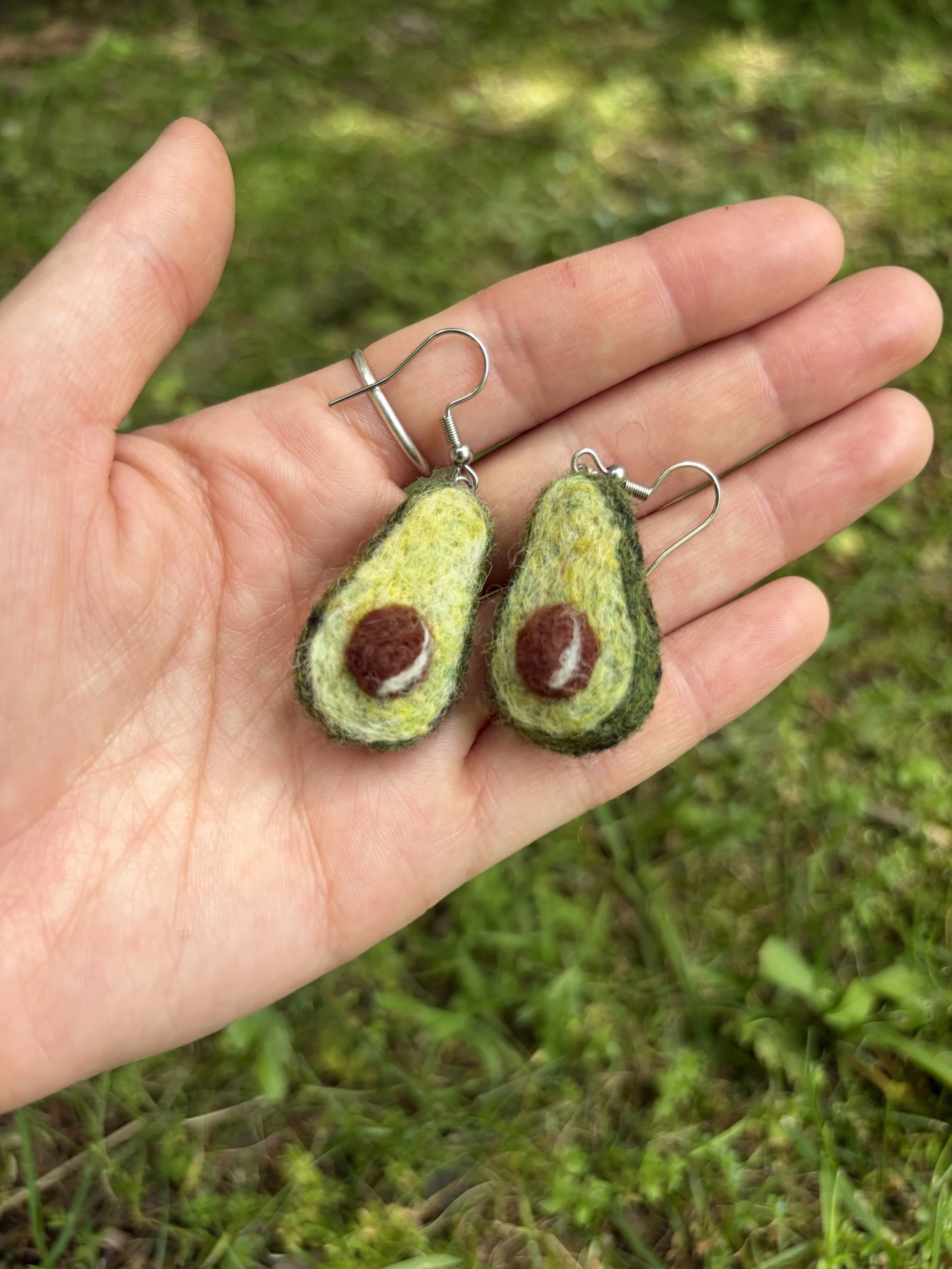 Avocado earrings #2