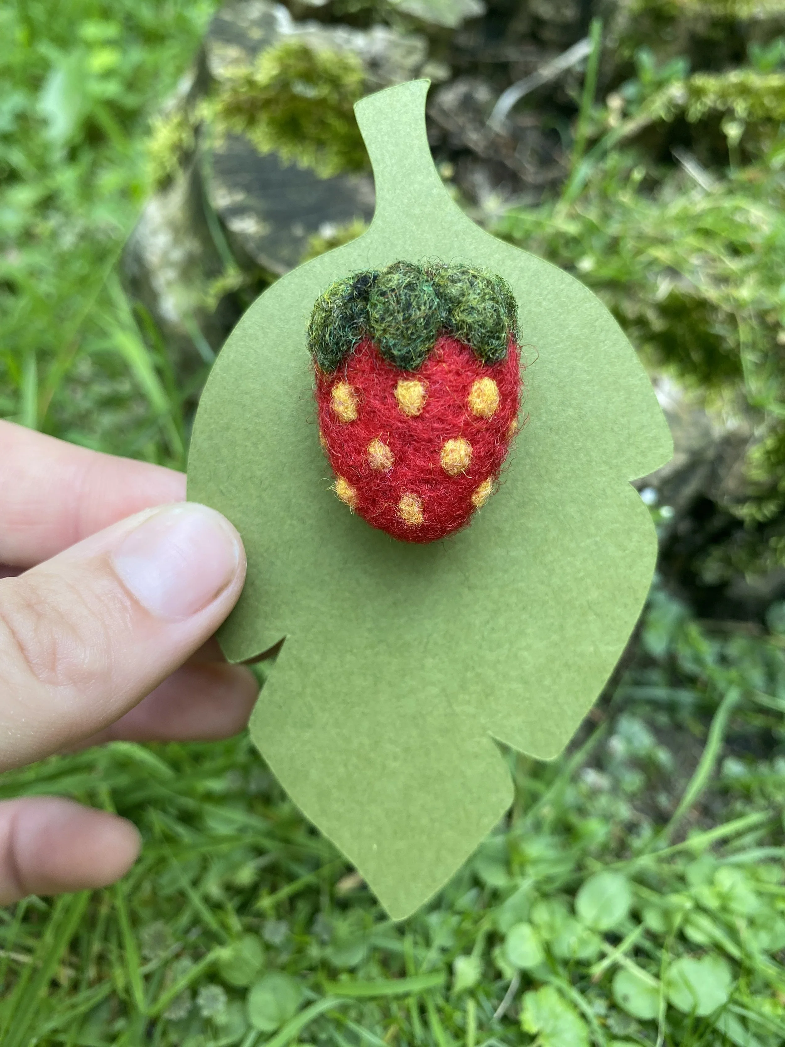 Strawberry pin