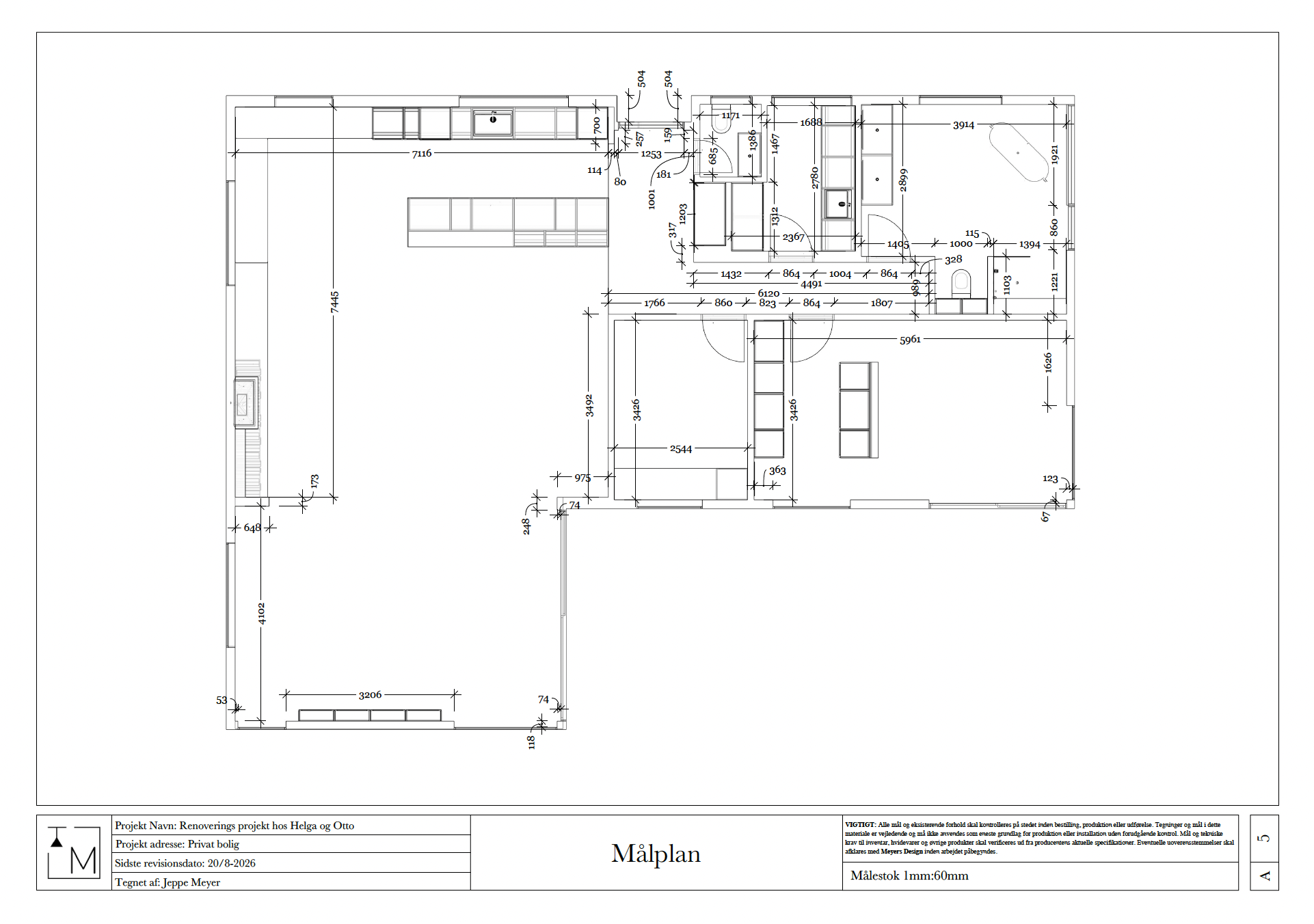 Helhedsrenovering af privat bolig – visualisering 17