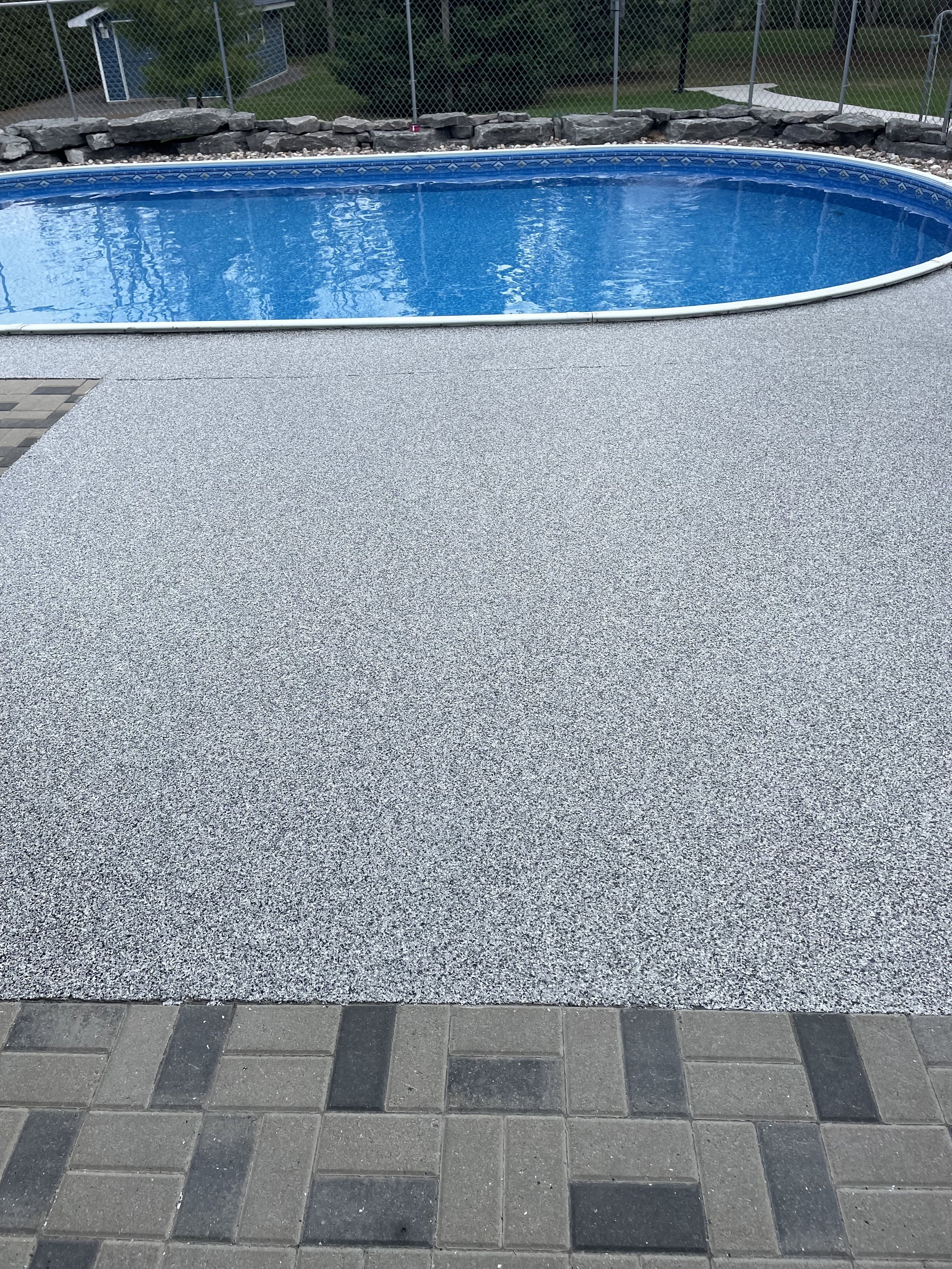 Pool deck epoxy