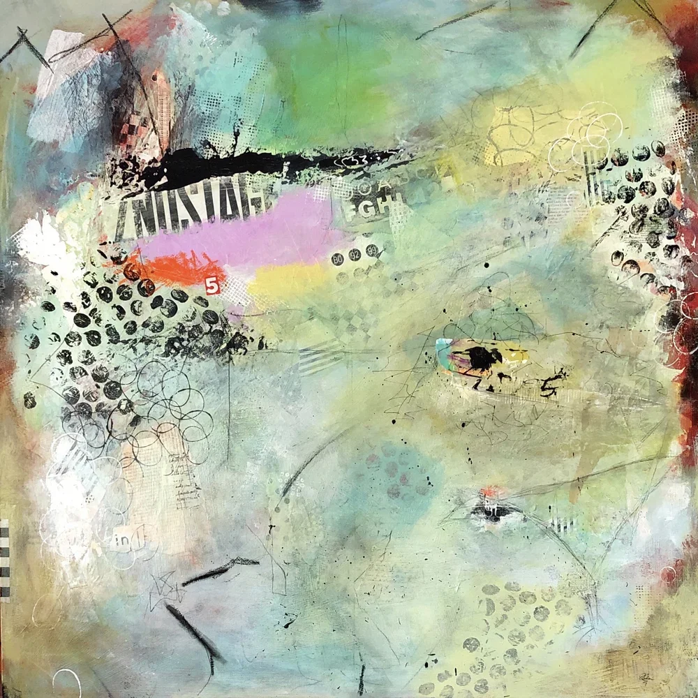 TWO BIRDS - 36” x 36”