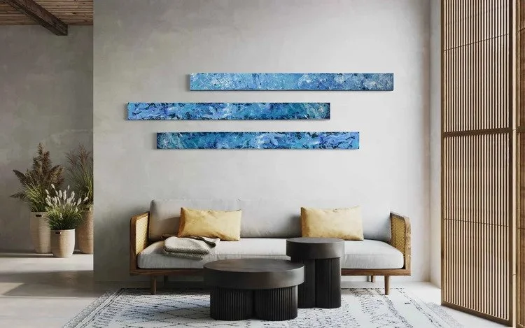 Seaborne - 72" x 6" x 2" each