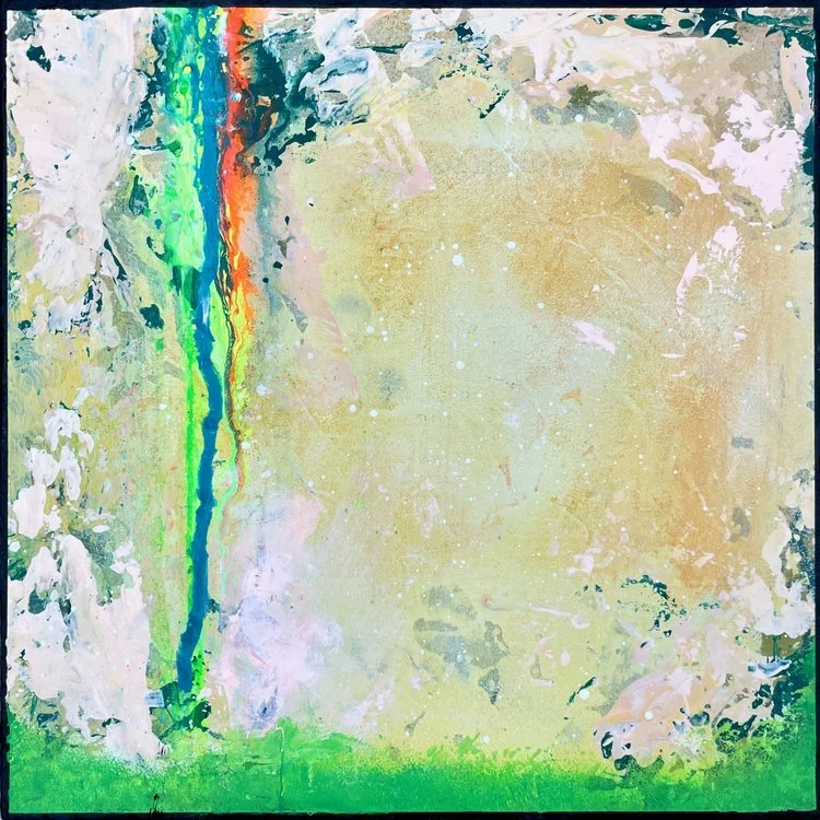 Neon Green - 8 x 8 x 2