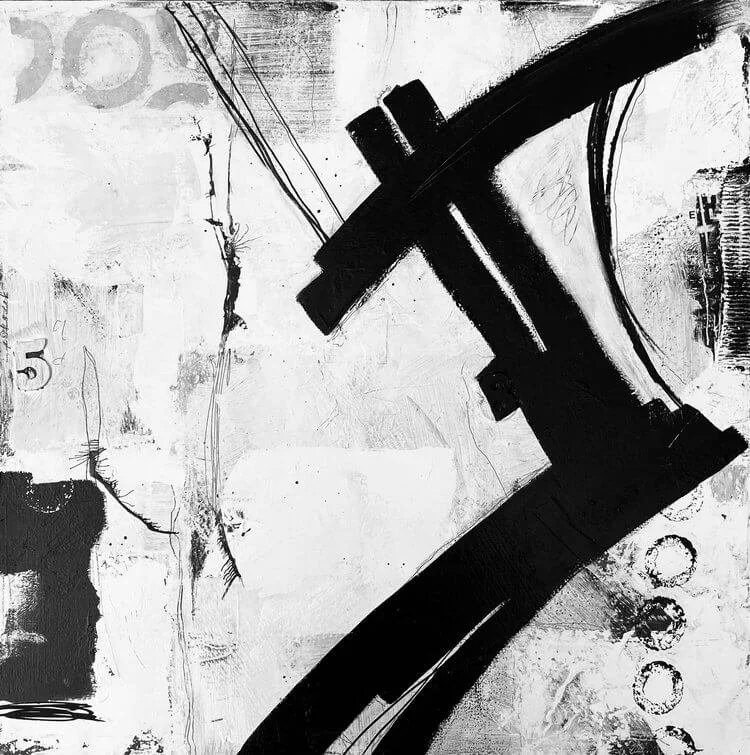 Just In Time - 24” x 24”