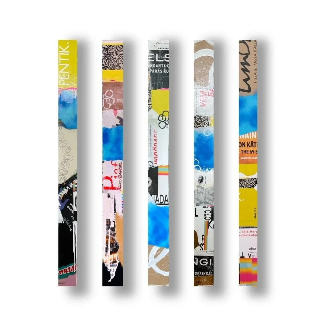 Helsinki Five - 48” x 4” x 2”