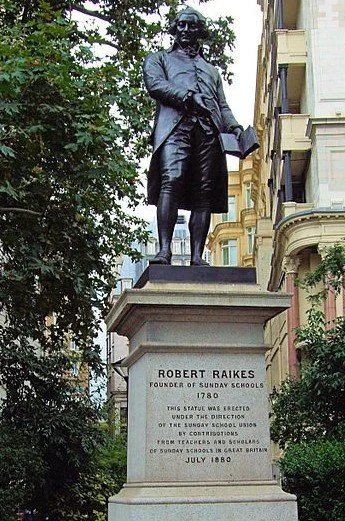April 5, 1811 - Robert Raikes, Creator of Sunday Schools, Dies