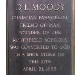 April 21, 1855 - Dwight L. Moody Accepts Christ