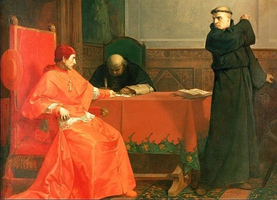 October 12, 1518 - Martin Luther and Cardinal Cajetan